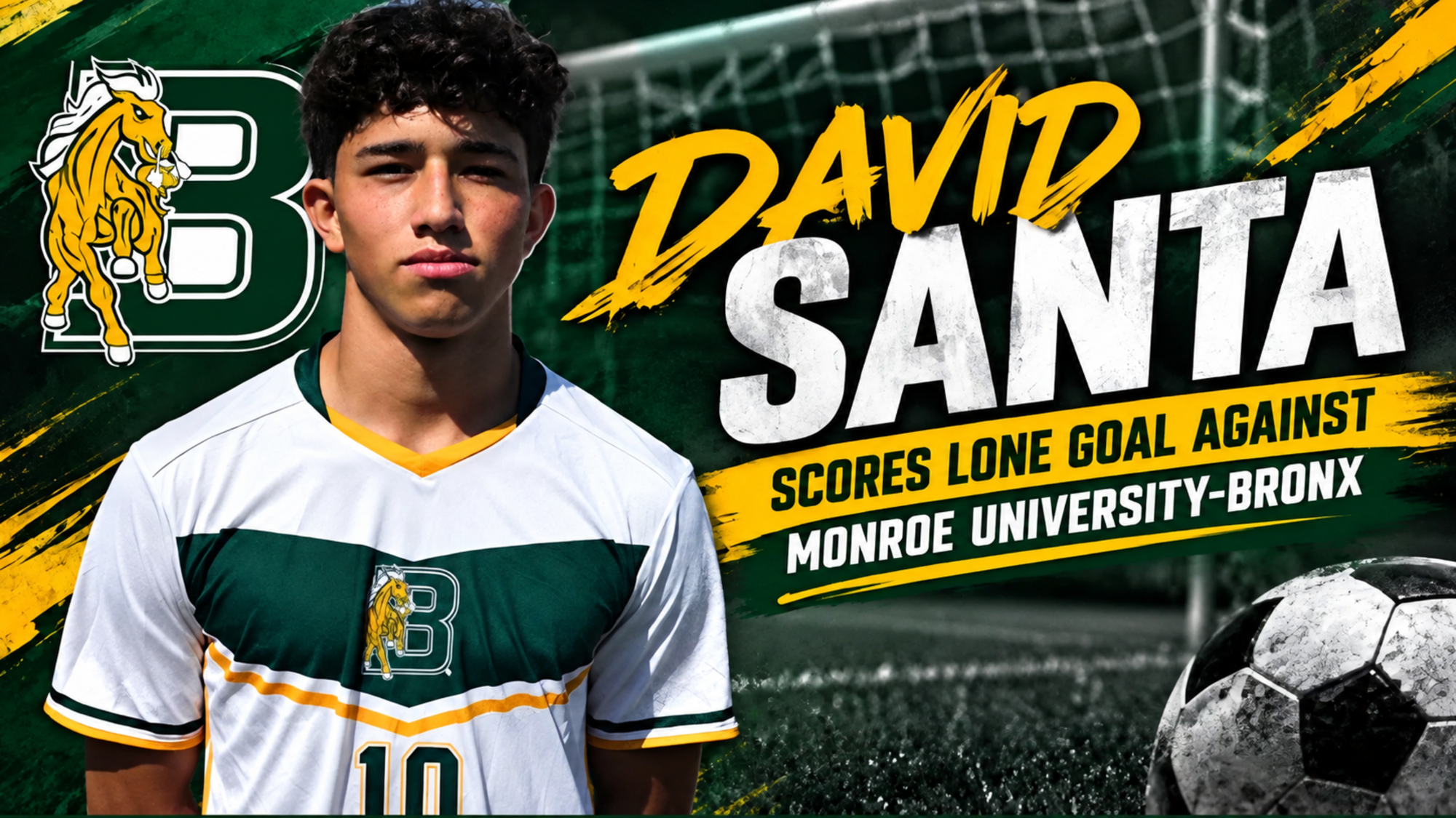 David Santa lone goal 