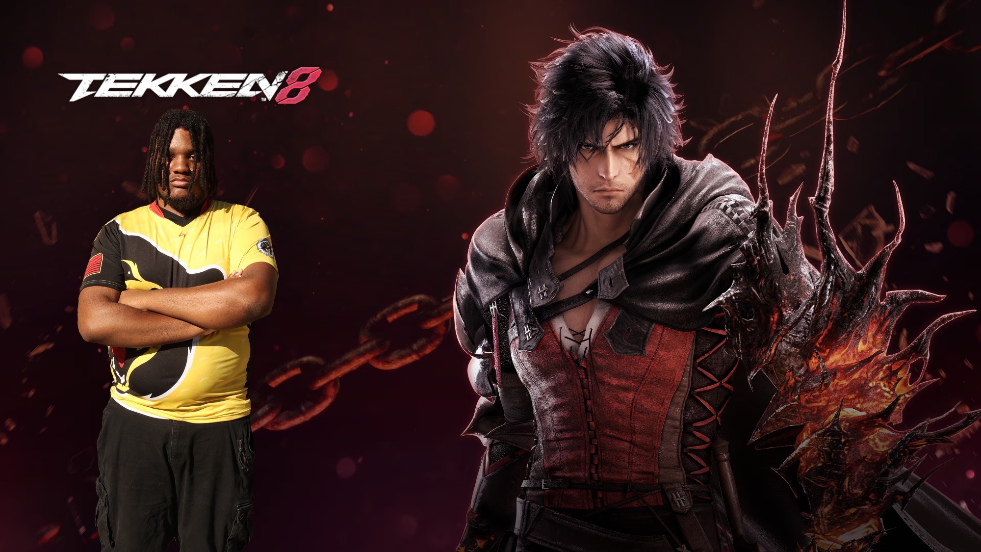 Vuisaul Posing for a Tekken 8 Poster