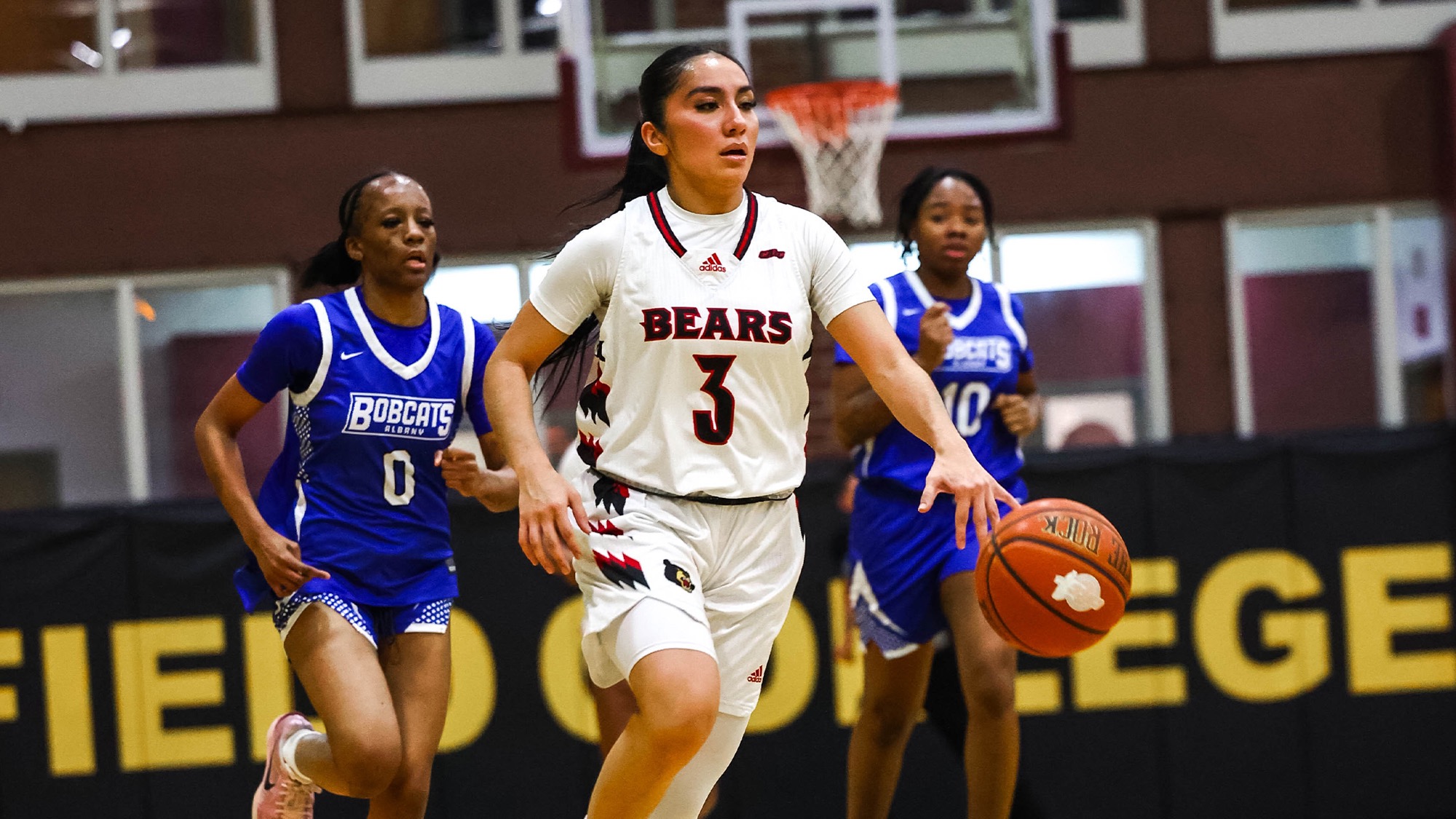 Mia Martinez Dribbles Up Court