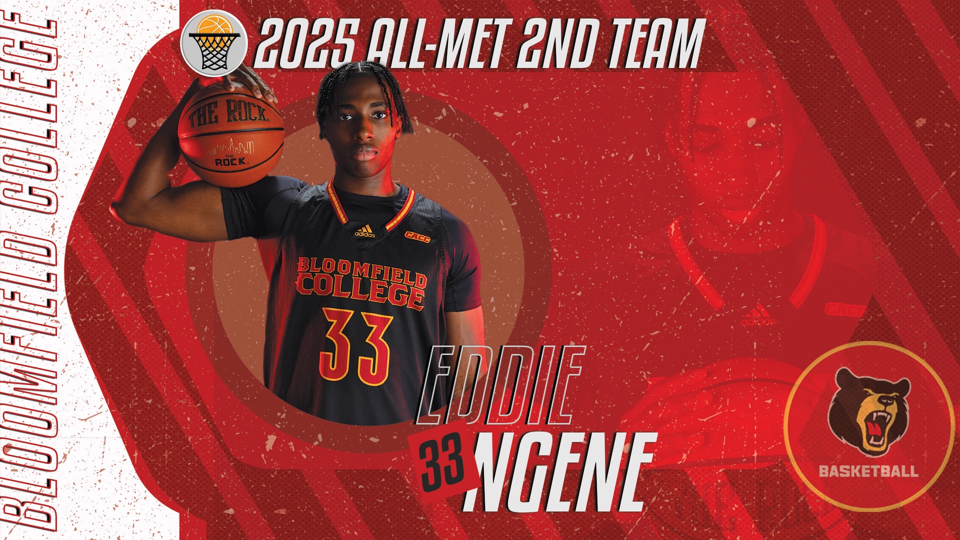 Eddie Ngene ALL-Met 2nd Team selection poster