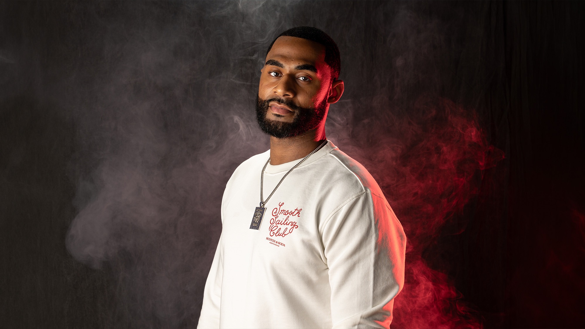 Gage Daye pose for his Basketball Assistant Coach Media Day Photo