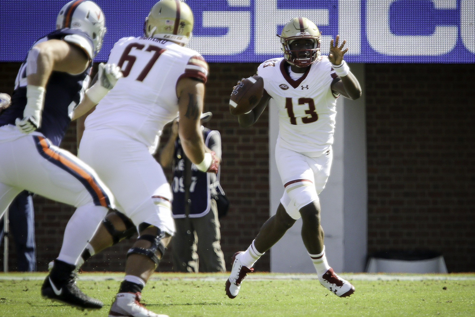 Anthony Brown Football Boston College Athletics
