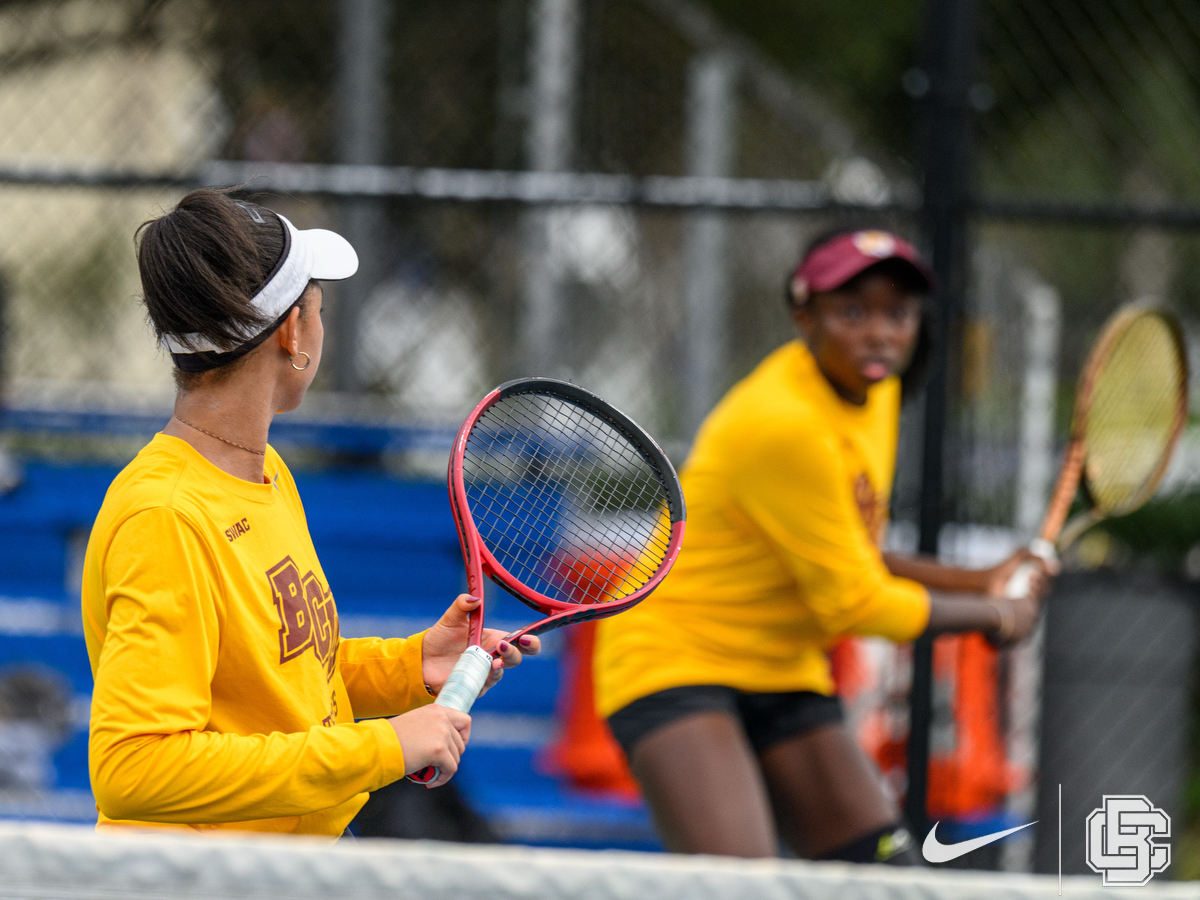October 26, 2025: \ BCU ERAU Hidden Duals women's tennis at Embry Riddle Crotty Tennis Complex in Daytona Beach, FL. Romeo T Guzman/BCU Athletics
