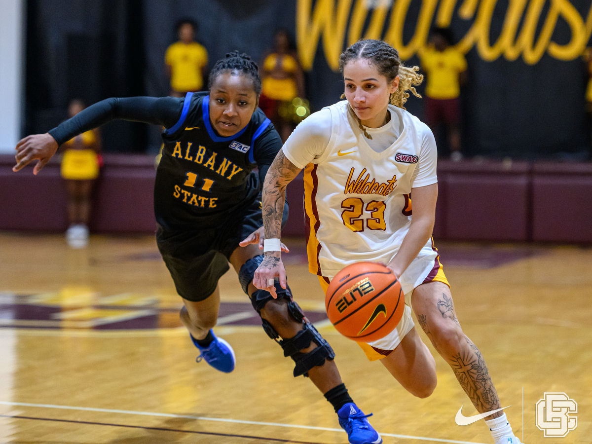 November 11, 2025: \  during womens NCAA basketball game action between Albany State Golden Rams vs Bethune Cookman Wildcats at Moore Gymnasium in Daytona Beach, FL, Fl. Romeo T Guzman/BCU Athletics