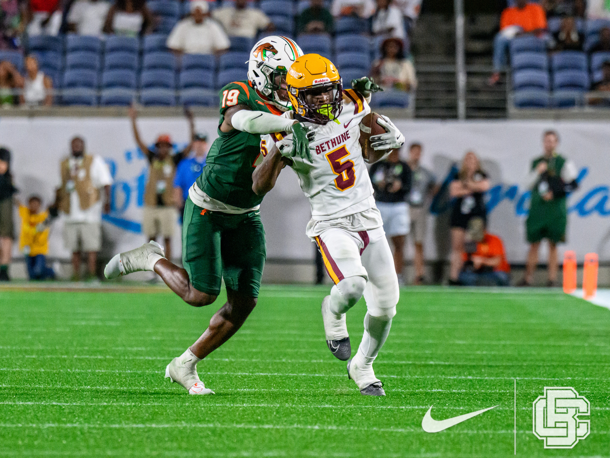November 22, 2025: \  during the second half of the Florida Blue Florida Classic \a\ at Camping World Stadium in Orlando, FL. Romeo T Guzman/BCU Athletics