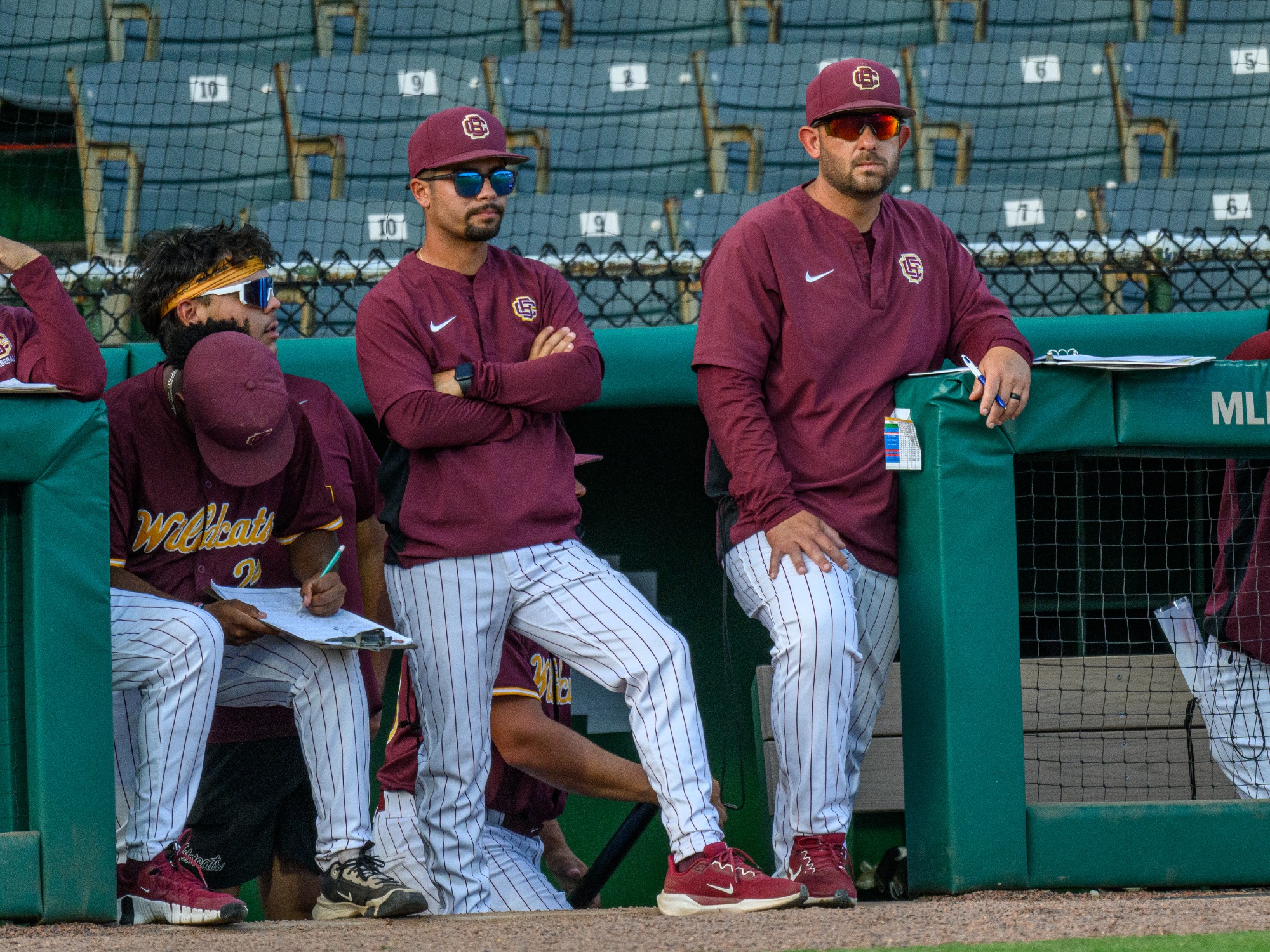 May 22, 2025: \  during SWAC Championships game 7 between Alabama State Hornets and Bethune Cookman Wildcats at Rickwood Field in Birmingham, AL Romeo T Guzman/BCU Athletics