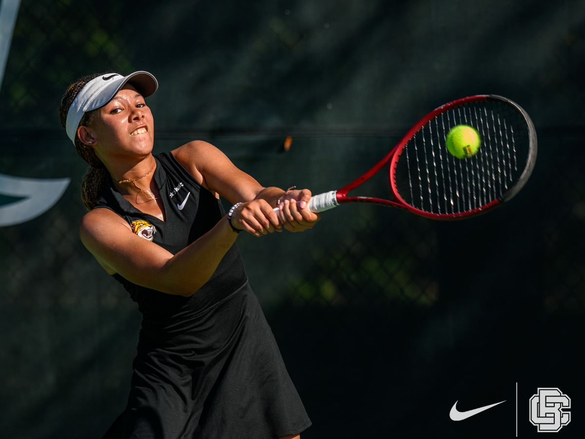 September 26, 2025: \  during  Stetson Invite #1 women's tennis Stetson Hatters vs Bethune Cookman Wildcats at Mandy Stoll Tennis Center in DeLand, FL. Romeo T Guzman/BCU Athletics