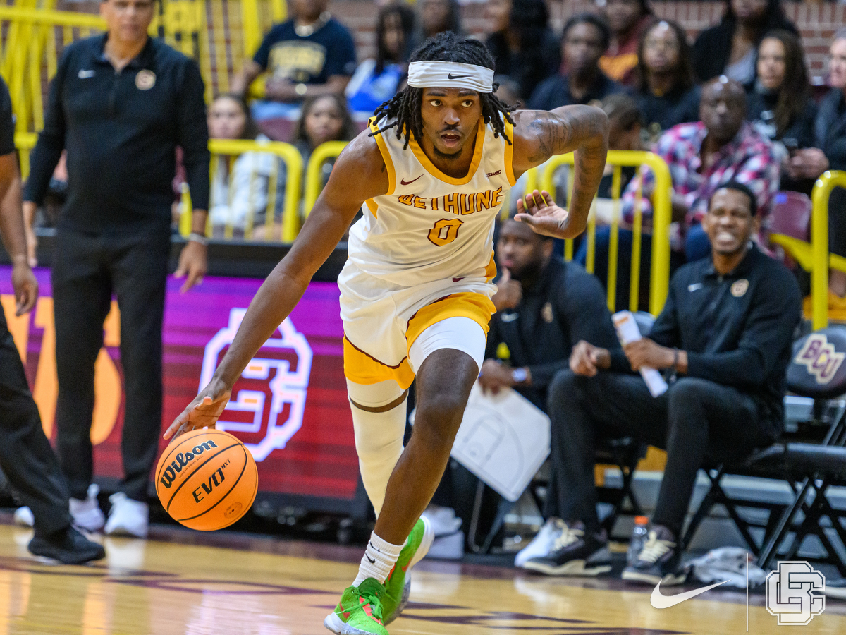 January 10, 2026: \  during mens NCAA basketball game between Grambling Tigers and the Bethune Cookman Wildcats at Moore Gymnasium in Daytona Beach, FL, Fl. Romeo T Guzman/BCU Athletics