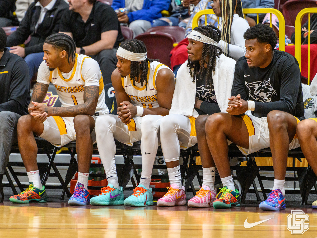 January 26, 2026: \  mens NCAA basketball game between Alcorn Braves and Bethune Cookman Wildcats at Moore Gymnasium in Daytona Beach, FL, Fl. Romeo T Guzman/BCU Athletics