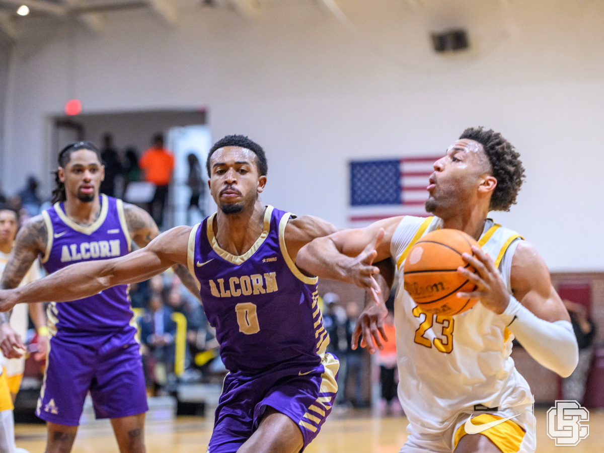 January 26, 2026: \  mens NCAA basketball game between Alcorn Braves and Bethune Cookman Wildcats at Moore Gymnasium in Daytona Beach, FL, Fl. Romeo T Guzman/BCU Athletics