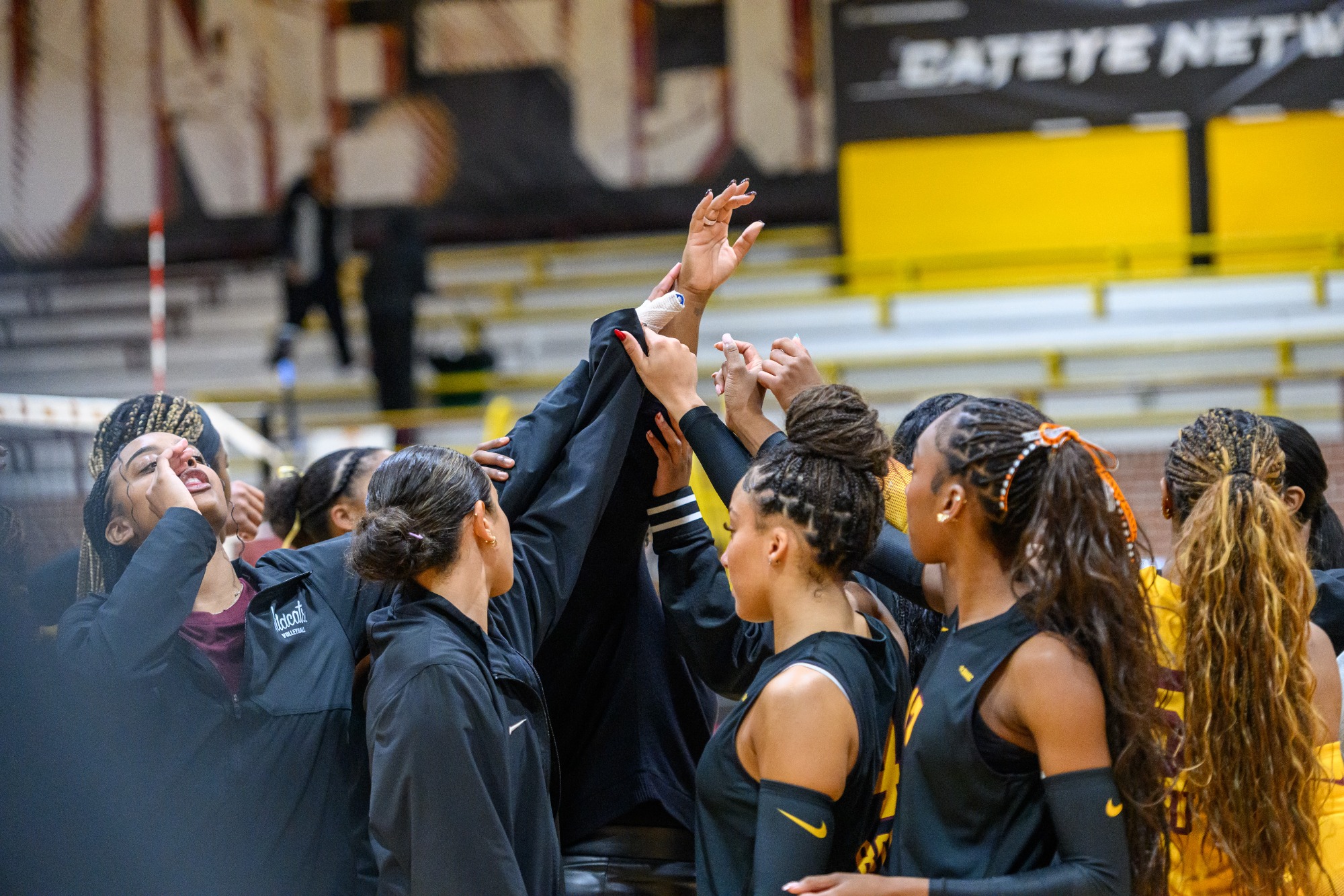 October 25, 2026: during NCAA volleyball game between Southern Jaguars vs Bethune Cookman Wildcats at Moore Gymnasium in Daytona Beach, FL. Romeo Guzman/BCU Athletics