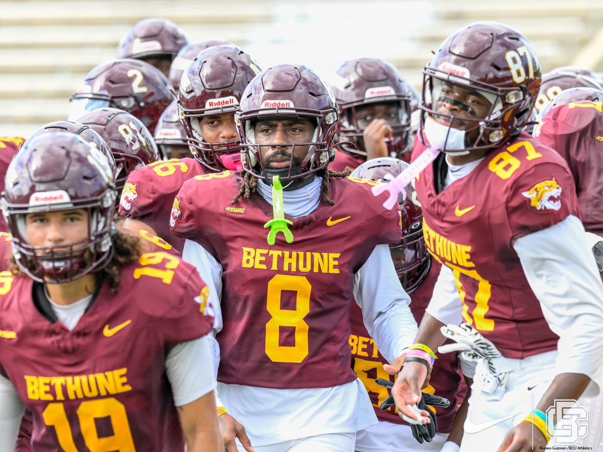 October 3, 2026 - Daytona Beach, FL, U.S: \  during \ \ of NCAA football game Alabama State Hornets first quarter at Daytona Stadium Larry Kelly Field in Orlando, Fl.  Romeo Guzman/Bethune-Cookman Athletics