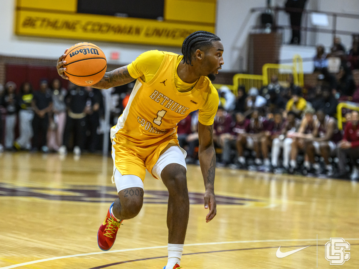 February 9, 2026: \  during men's NCAA basketball game between Texas Southern Tigers and Bethune Cookman Wildcats at Moore Gymnasium in Daytona Beach, FL, Fl. Romeo T Guzman/BCU Athletics