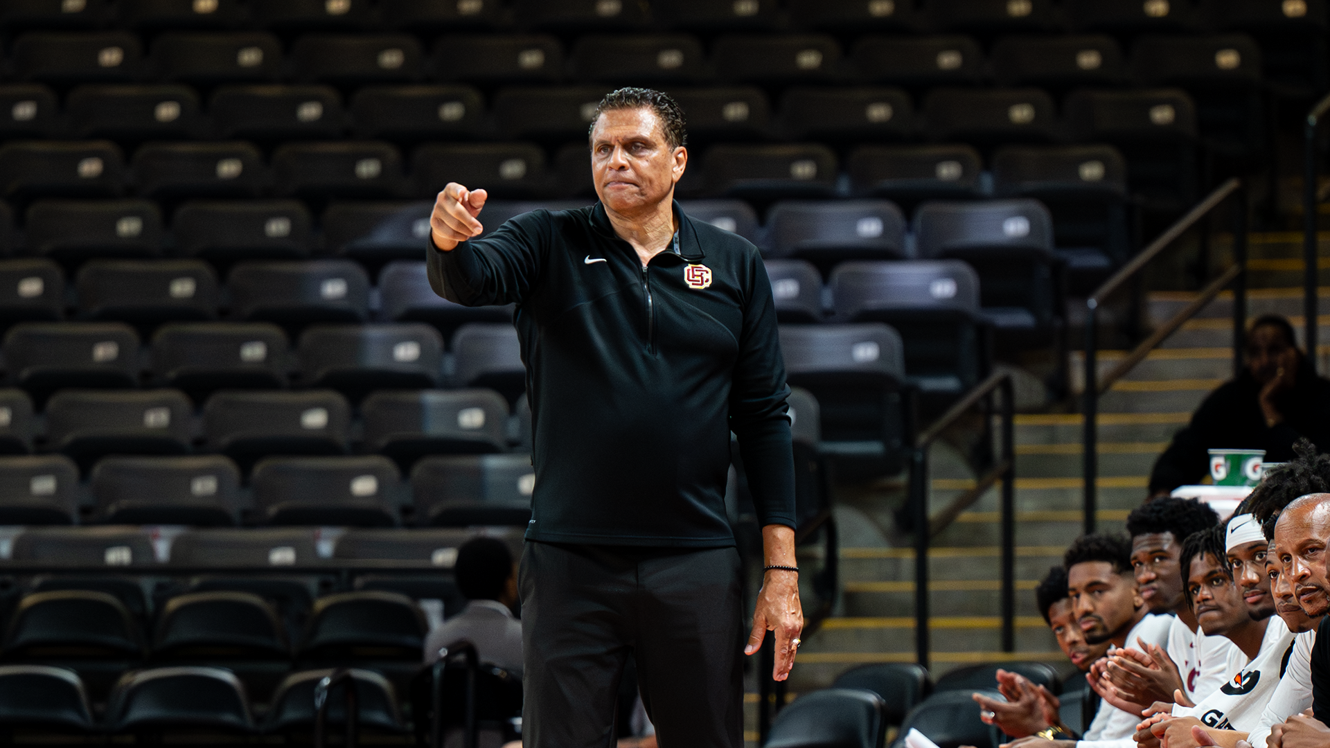 Reggie Theus at SWAC MBB Tournament 2026