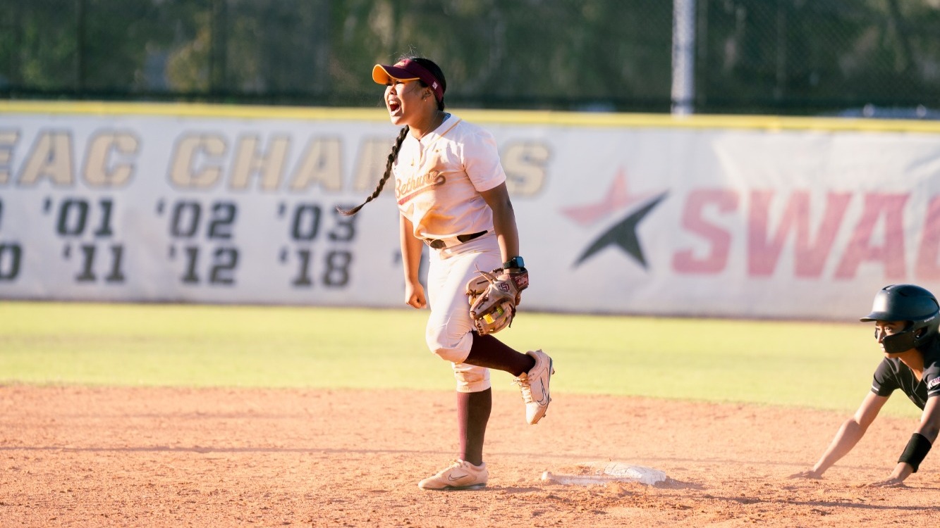 Jessica Alaan celebrates against Alabama State