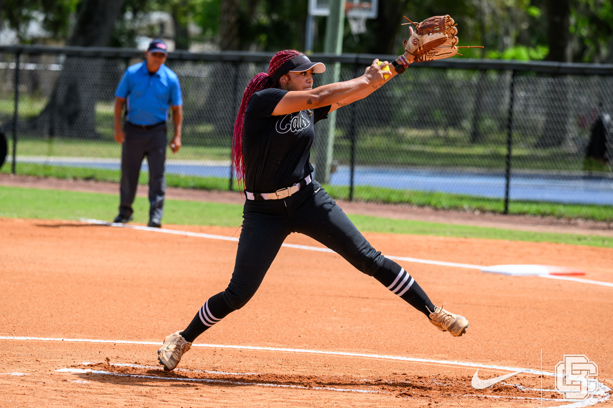 March 14, 2026: \  during NCAA Softball game 2&3 between Alabama State Hornets and the Bethune Cookman Wildcats at Sunnyland Park in Daytona Beach, FL, FL Romeo T Guzman/BCU Athletics