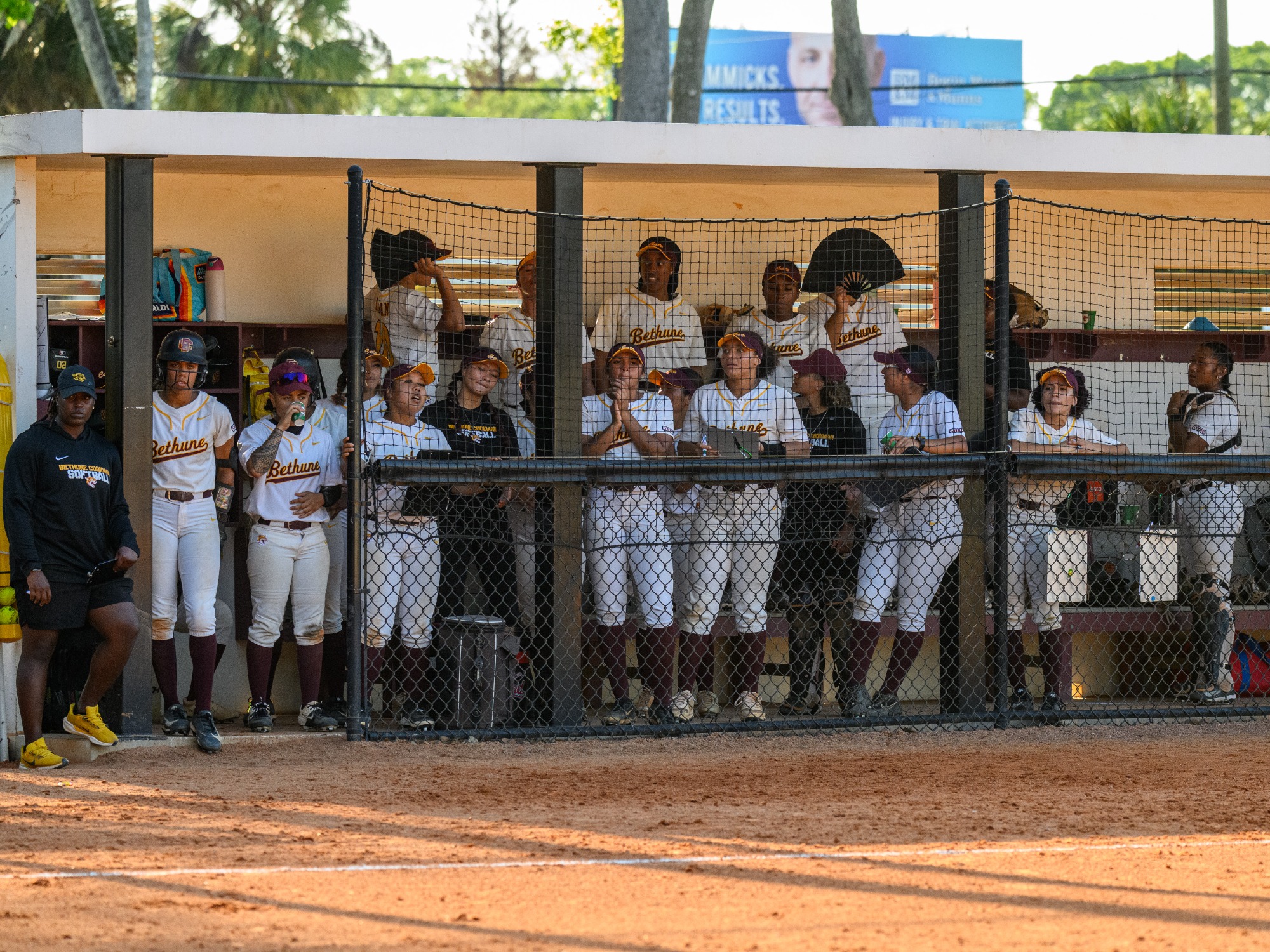 March 27, 2026: \  during NCAA Softball game 1 between FAMU Rattlers and the Bethune Cookman Wildcats at Sunnyland Park in Daytona Beach, FL, FL Romeo T Guzman/BCU Athletics