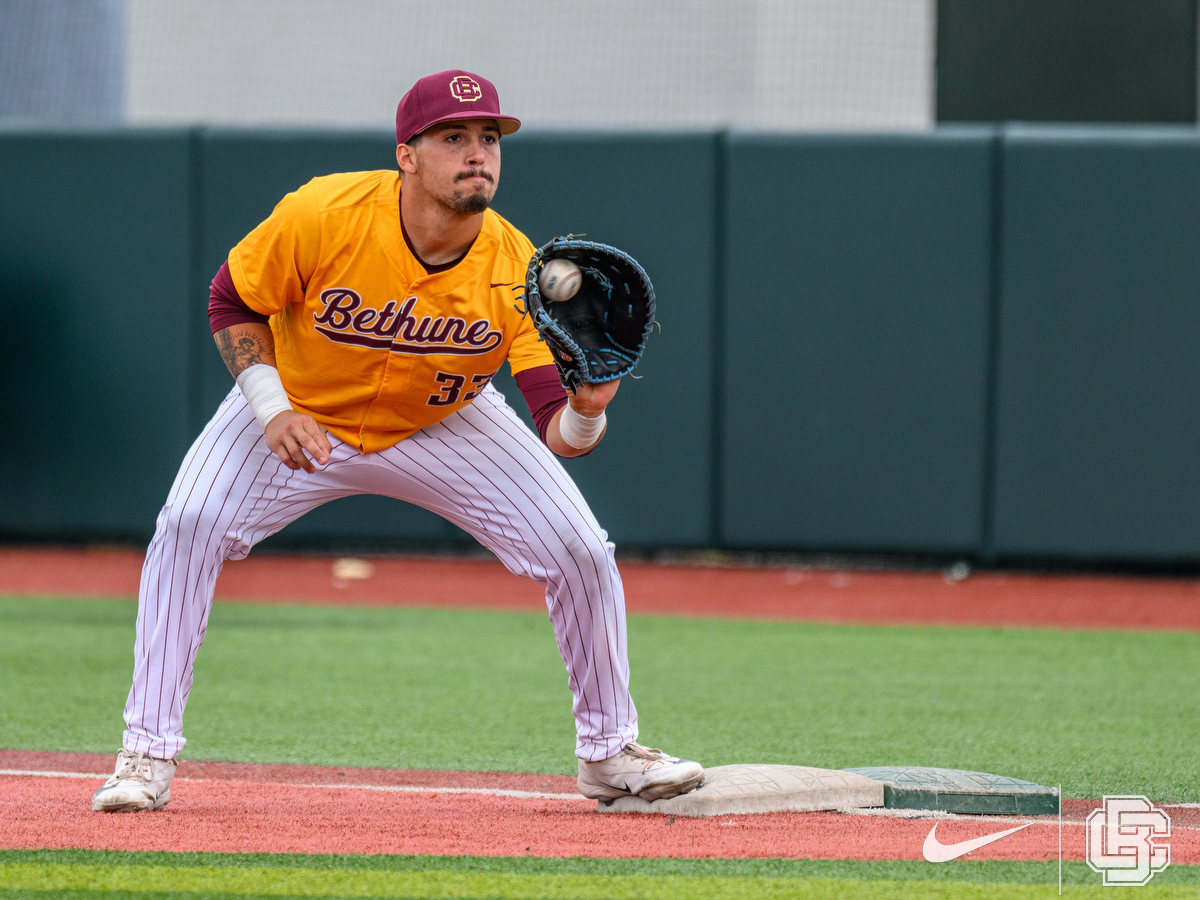 March 29, 2026: \  during NCAA baseball game 3 between Jackson State Tigers  and Bethune Cookman Wildcats at Jackie Robinson Ballpark in Daytona Beach, FL, FL Romeo T Guzman/BCU Athletics