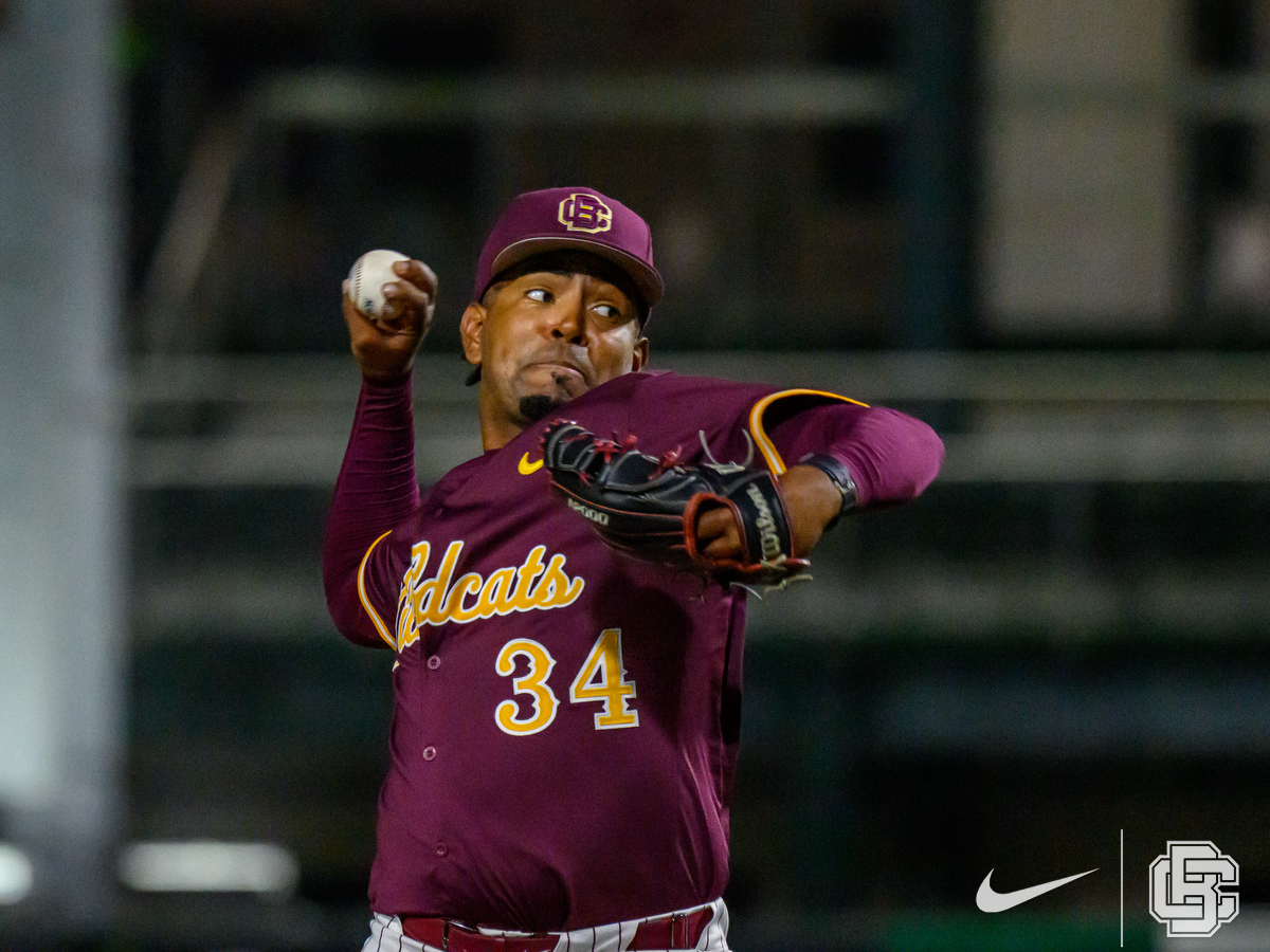 March 6, 2026: \  during NCAA baseball game 1 between FGCU Eagles and Bethune Cookman Wildcats at Jackie Robinson Ballpark in Daytona Beach, FL, FL Romeo T Guzman/BCU Athletics