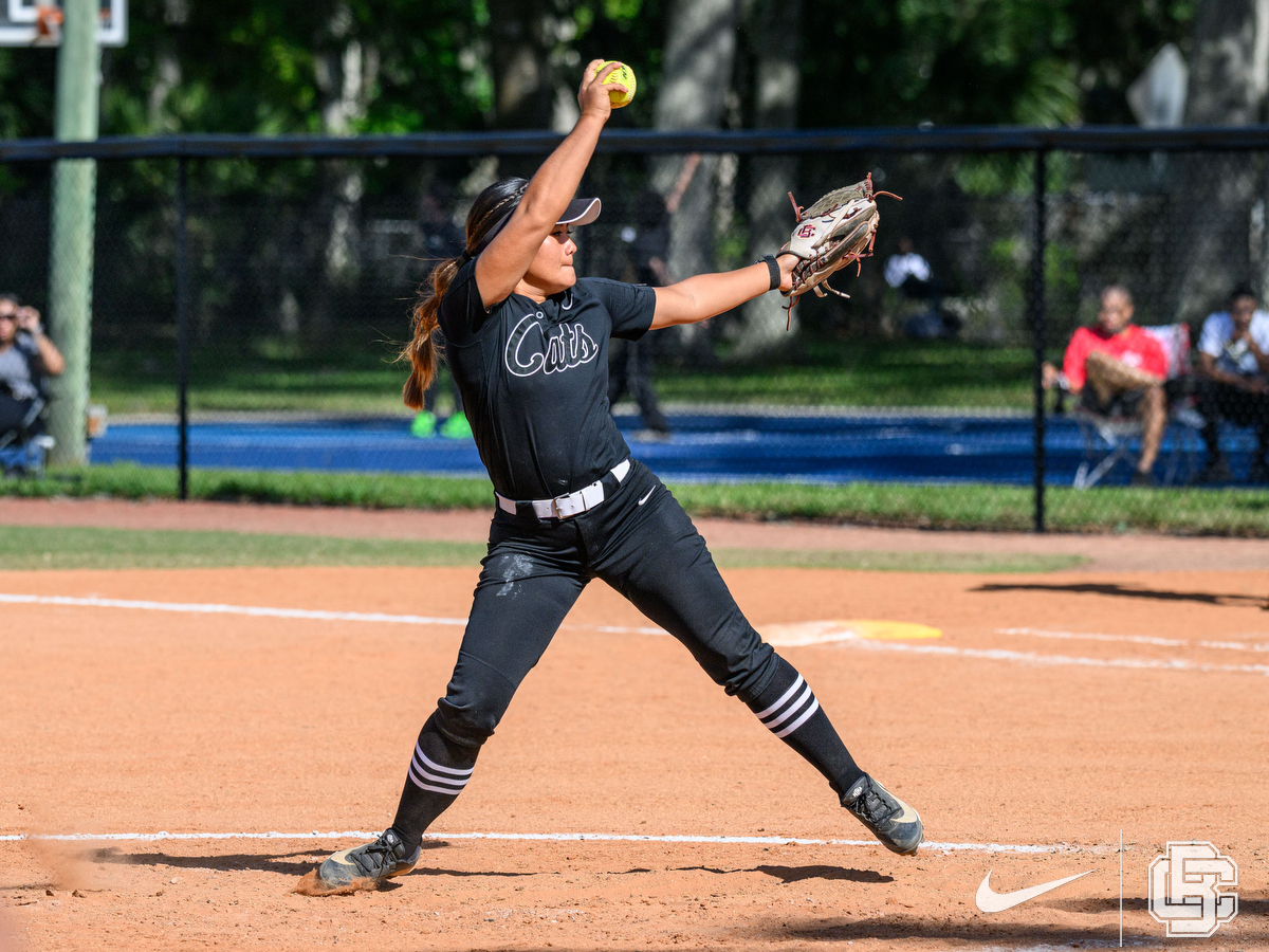 April 11, 2026: \  during NCAA Softball game 3 between JSU Tigers and the Bethune Cookman Wildcats at Sunnyland Park in Daytona Beach, FL, FL Romeo T Guzman/BCU Athletics