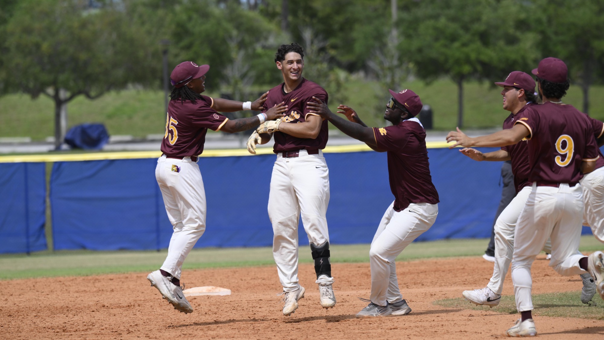 Wildcats Celebrate Run Rule vs. AAMU