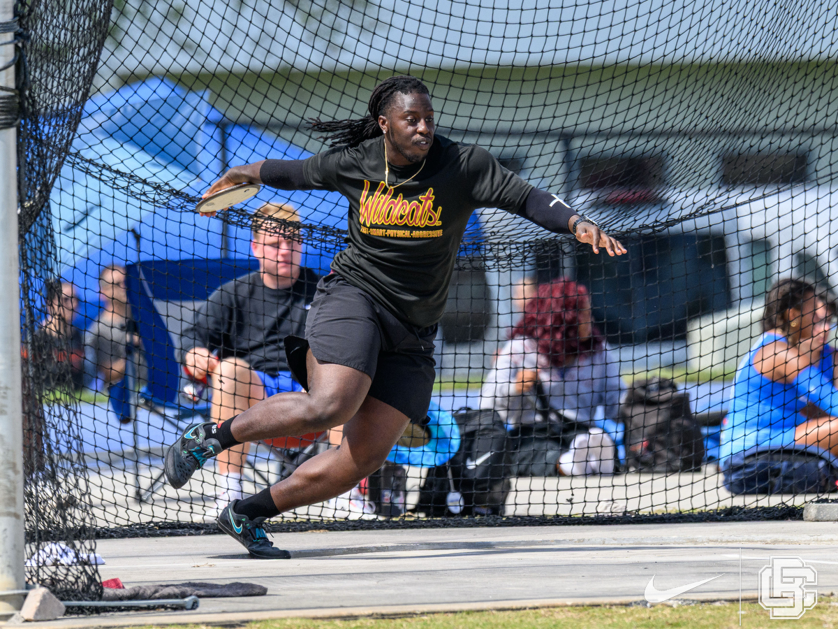 April 4, 2026: BCU T&F at Embry-Riddle Classic Day 3 at Embry Riddle Track Field in Daytona Beach, FL, Fl. Romeo T Guzman/BCU Athletics