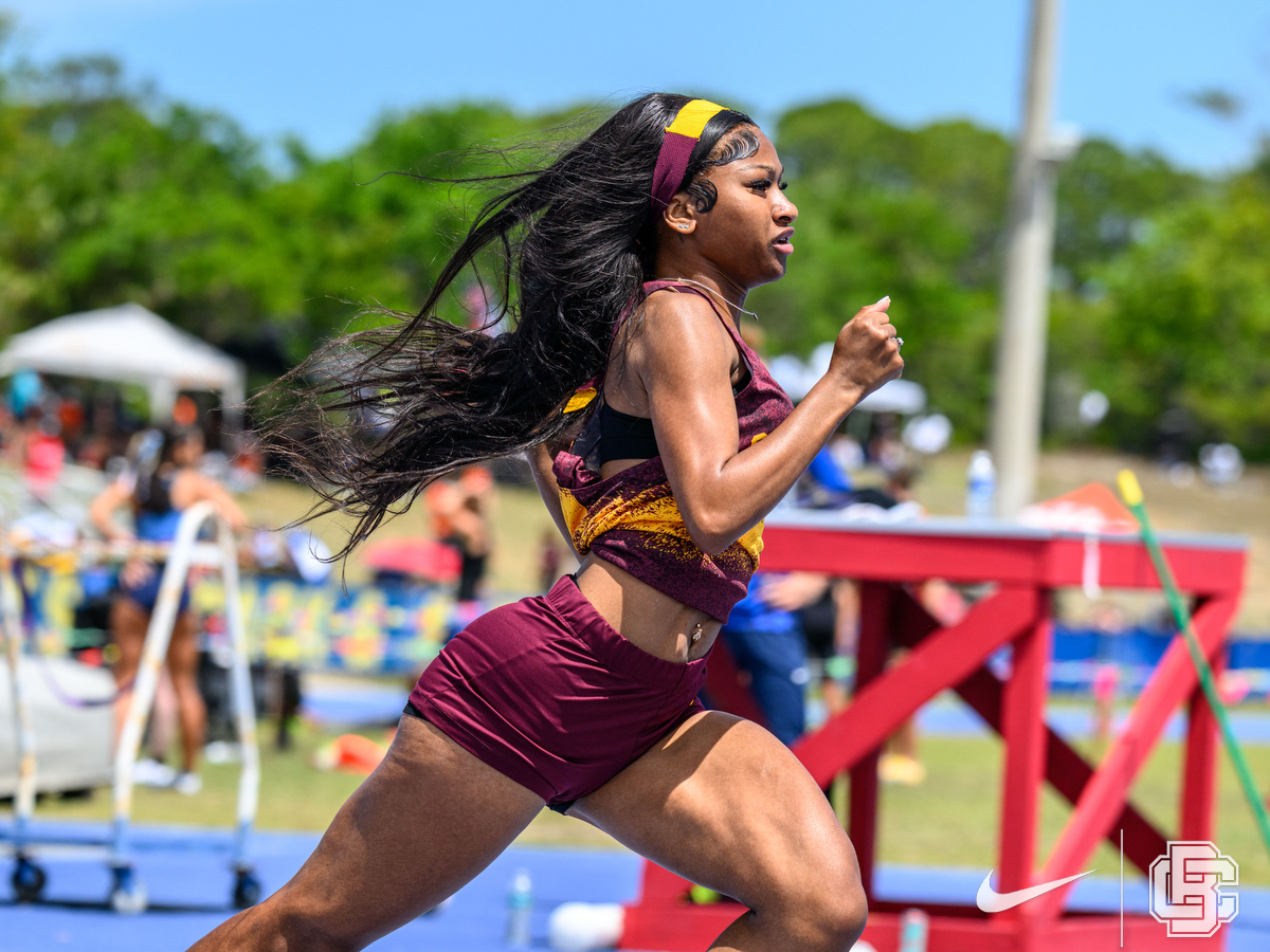 April 4, 2026: BCU T&F at Embry-Riddle Classic Day 3 at Embry Riddle Track Field in Daytona Beach, FL, Fl. Romeo T Guzman/BCU Athletics