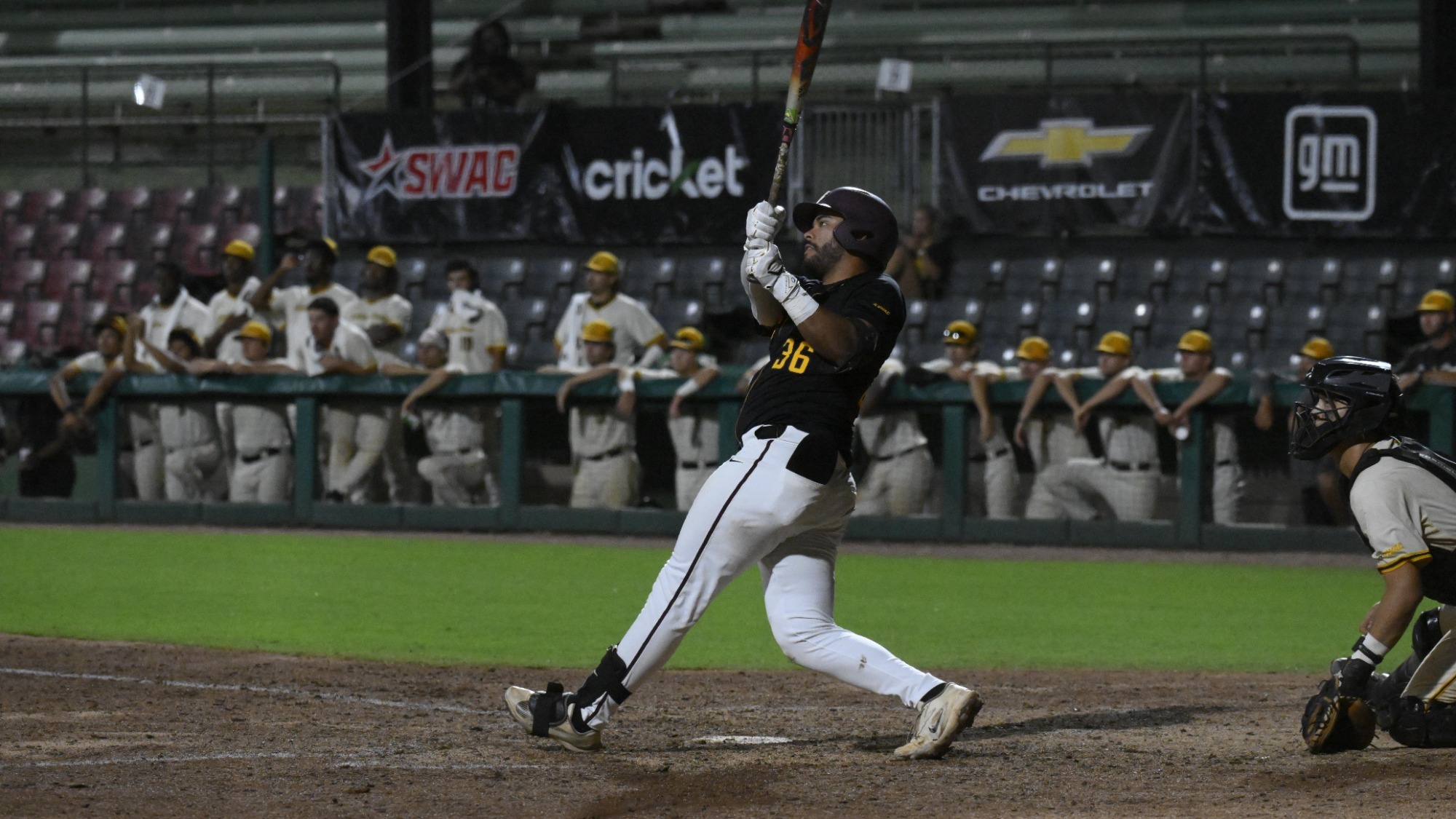 Martinez Swing at SWAC Tournament