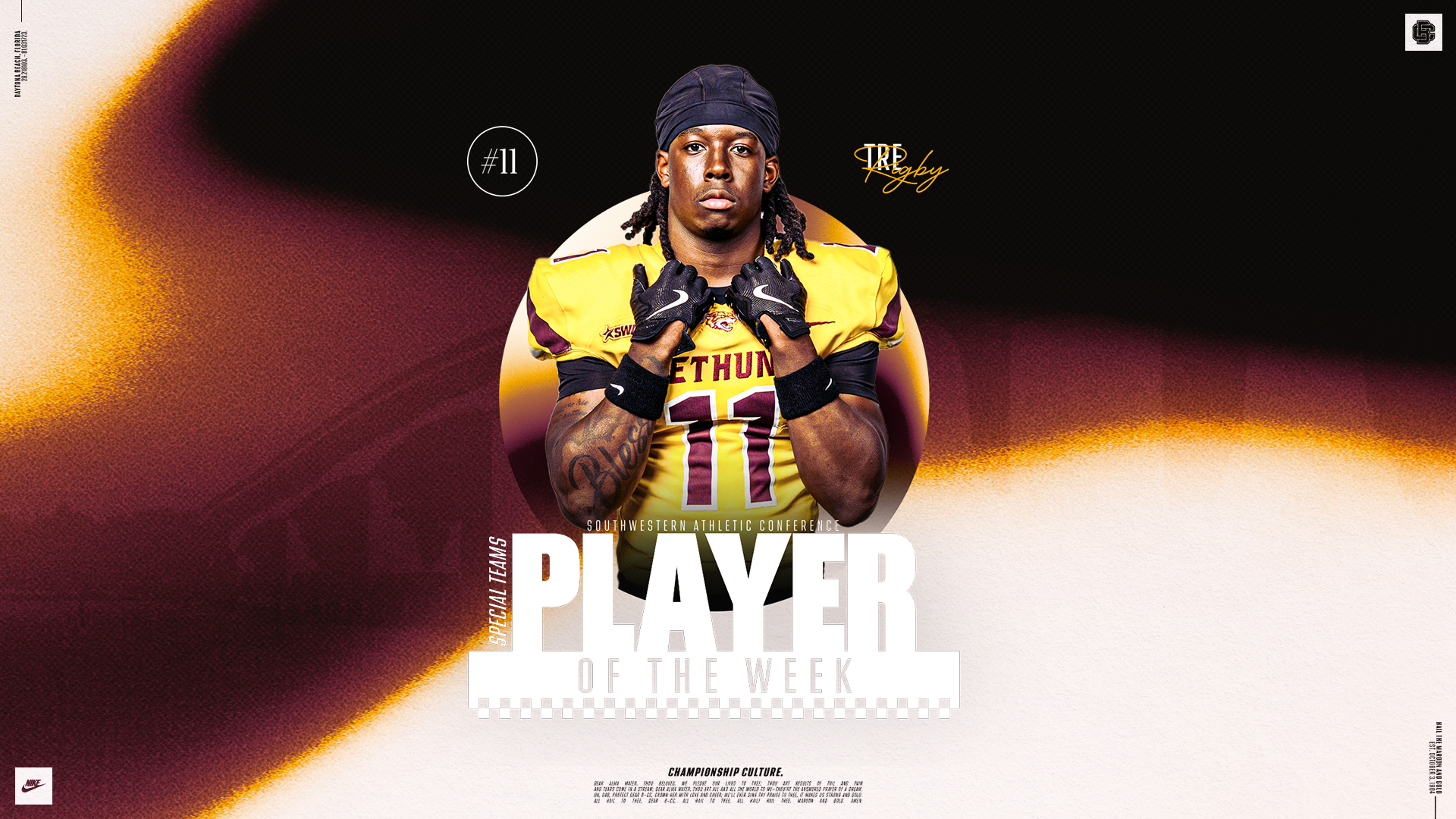 Tre Rigby STPOTW 91426