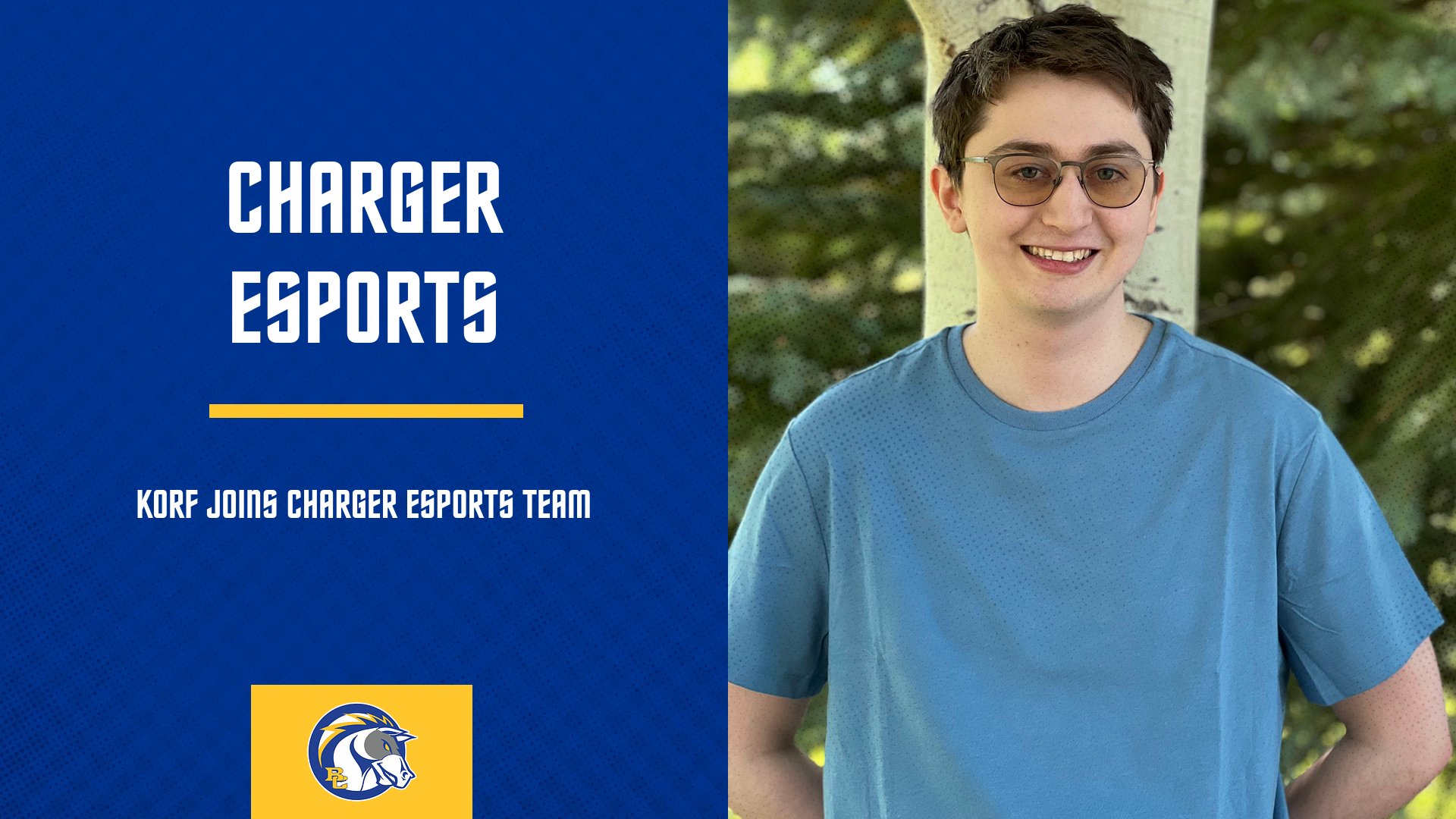 Korf joins Charger Esports team