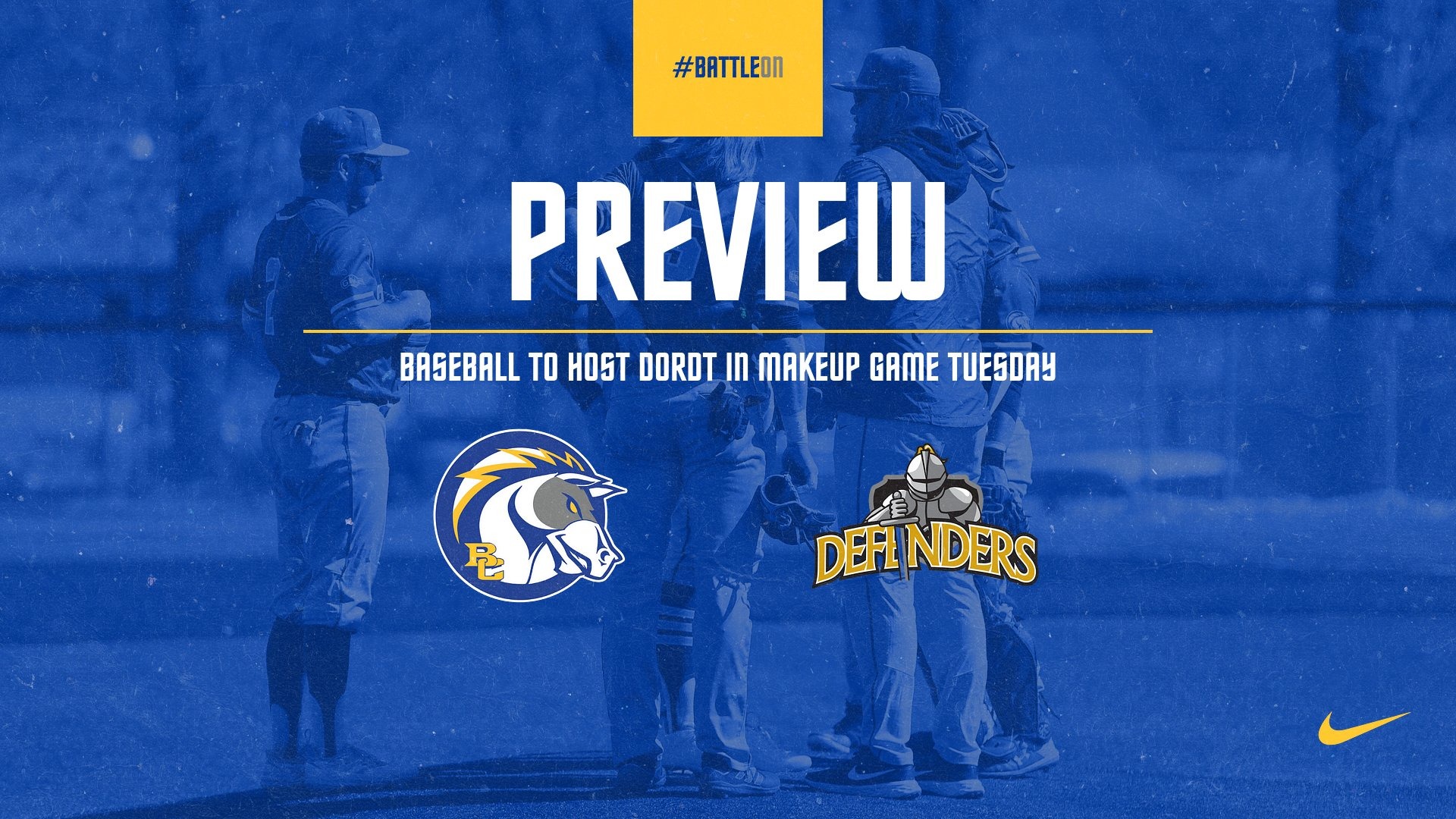 BASEBALL TO HOST DORDT IN MAKEUP GAME TUESDAY Briar Cliff University