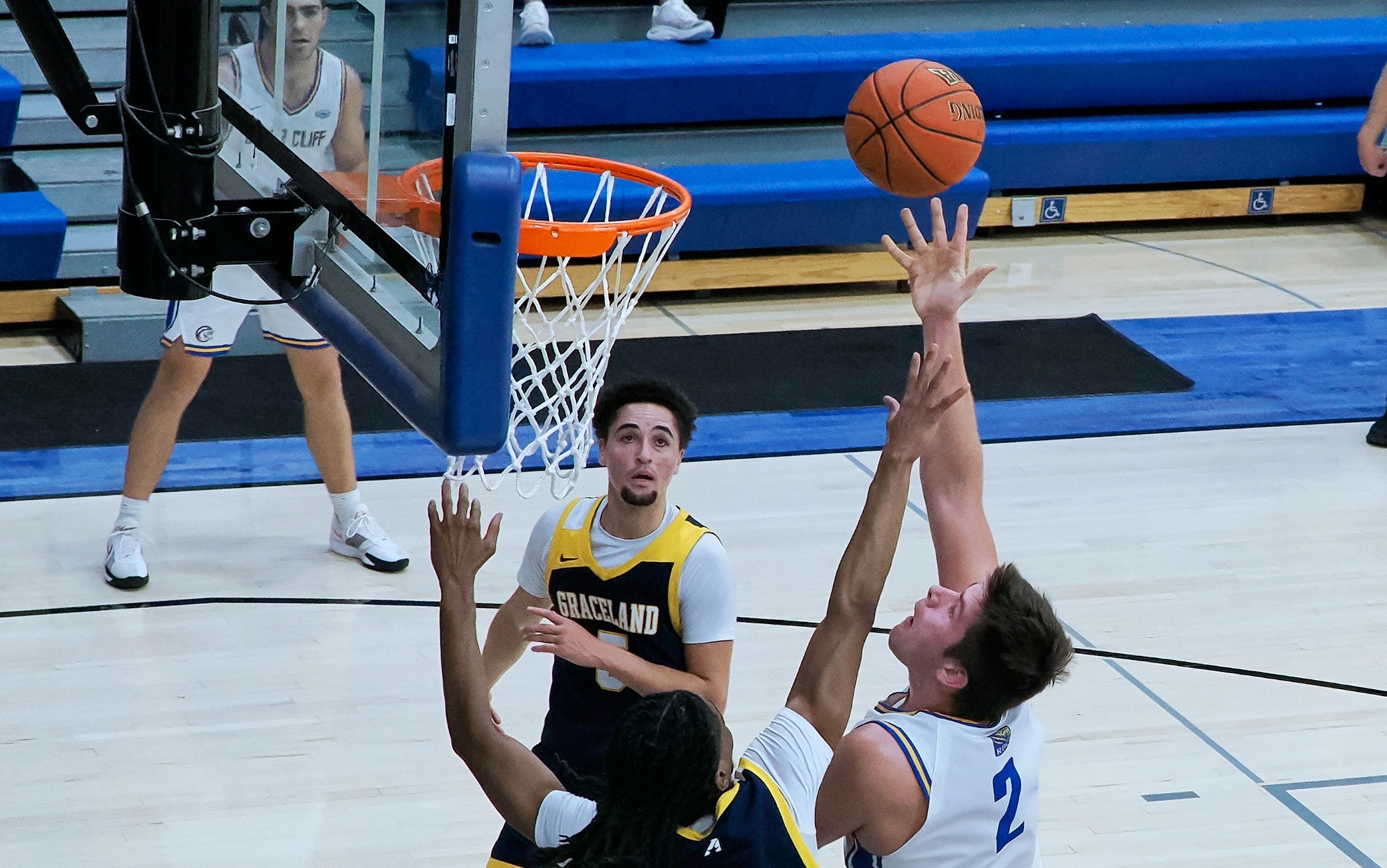 Wingert post shot over Graceland