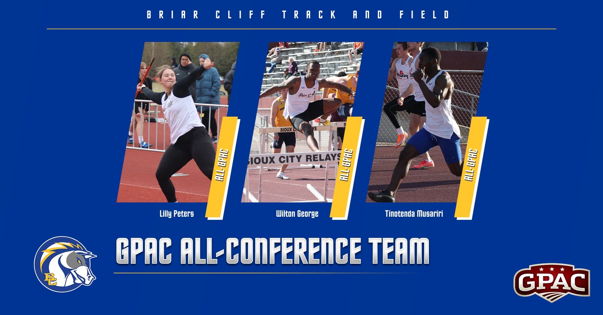 GPAC Track and Field Honors 2025