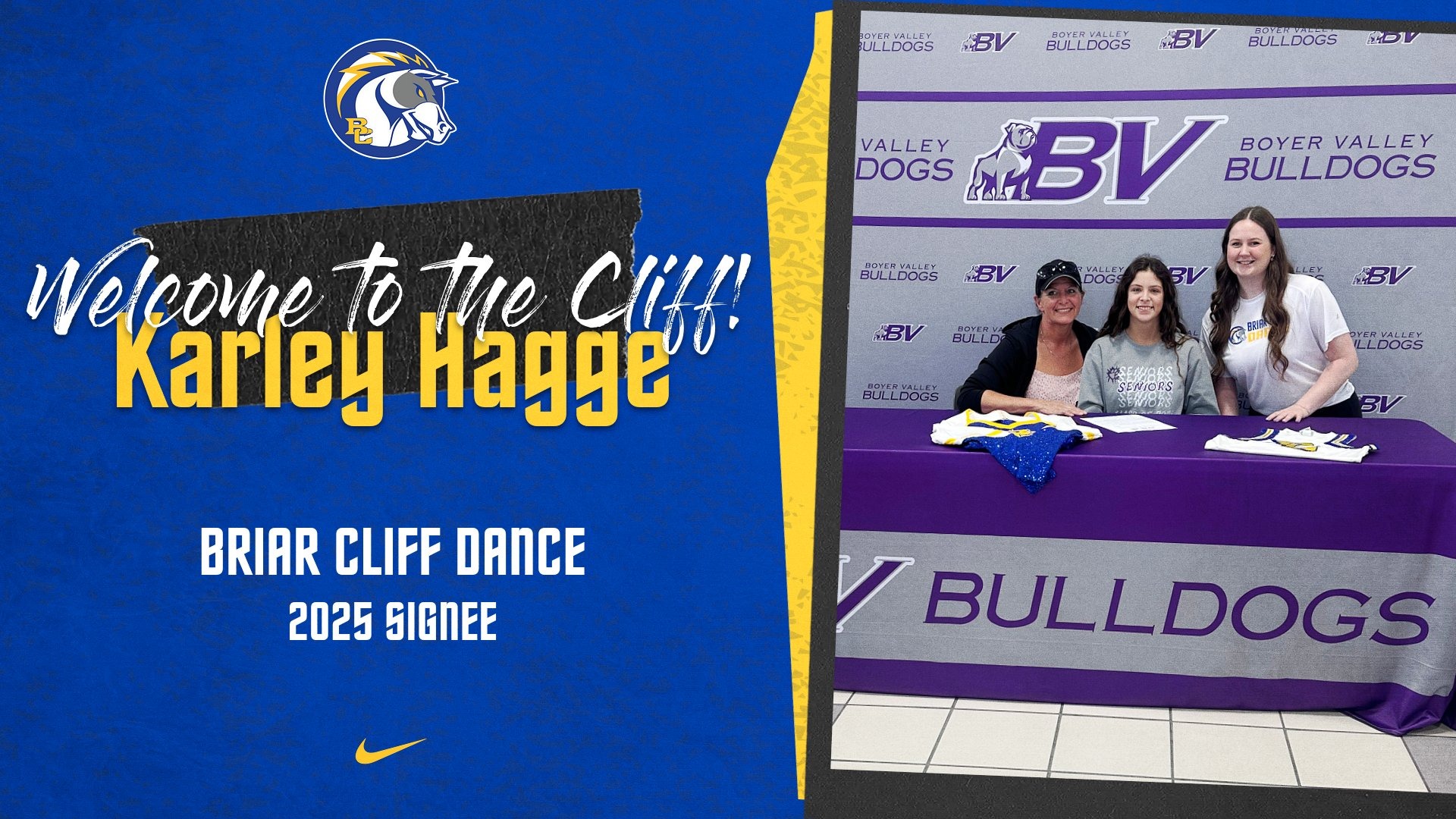 Hagge Charger dance signing
