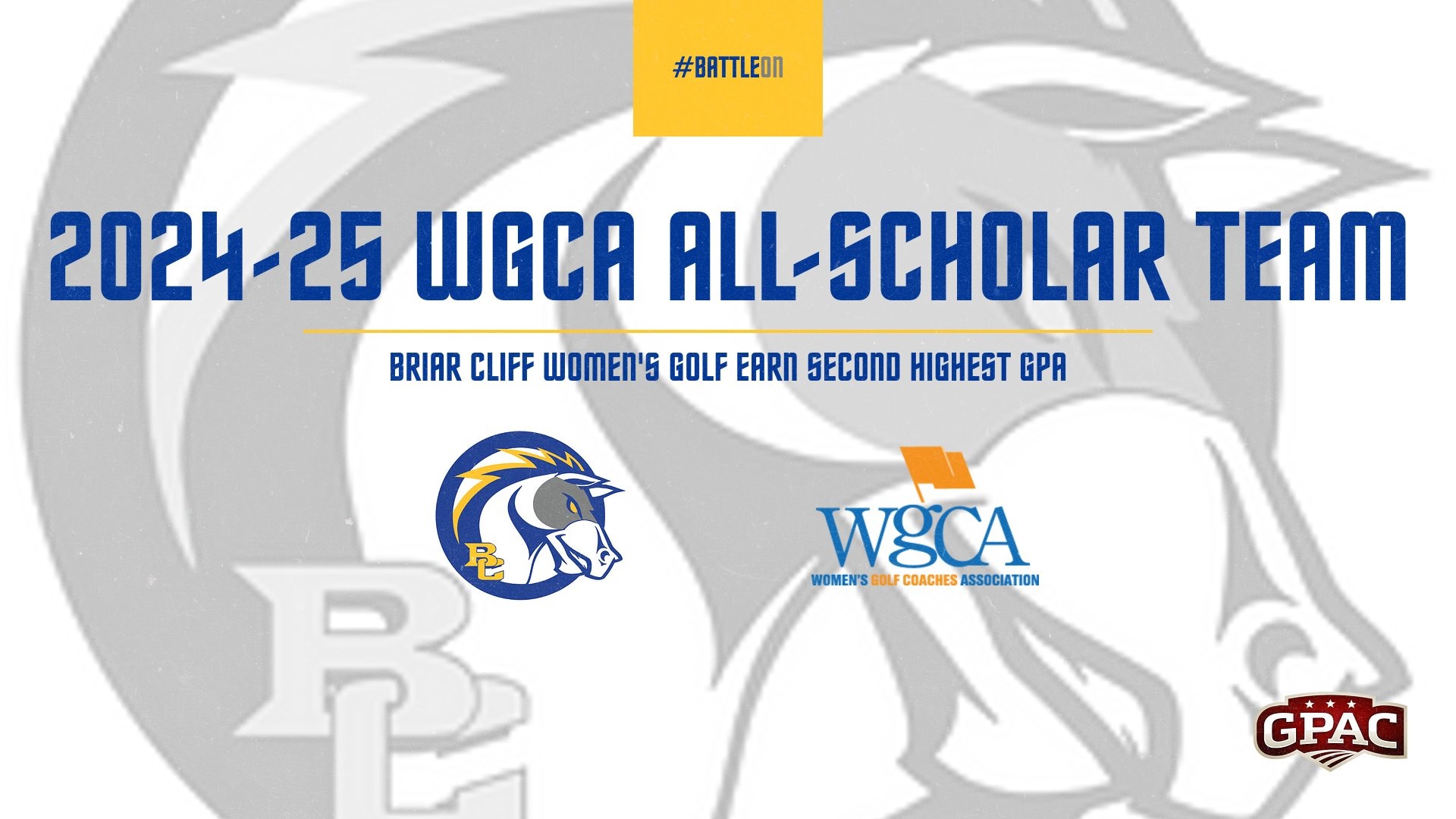 WGCA Scholar Team Award 2024-25