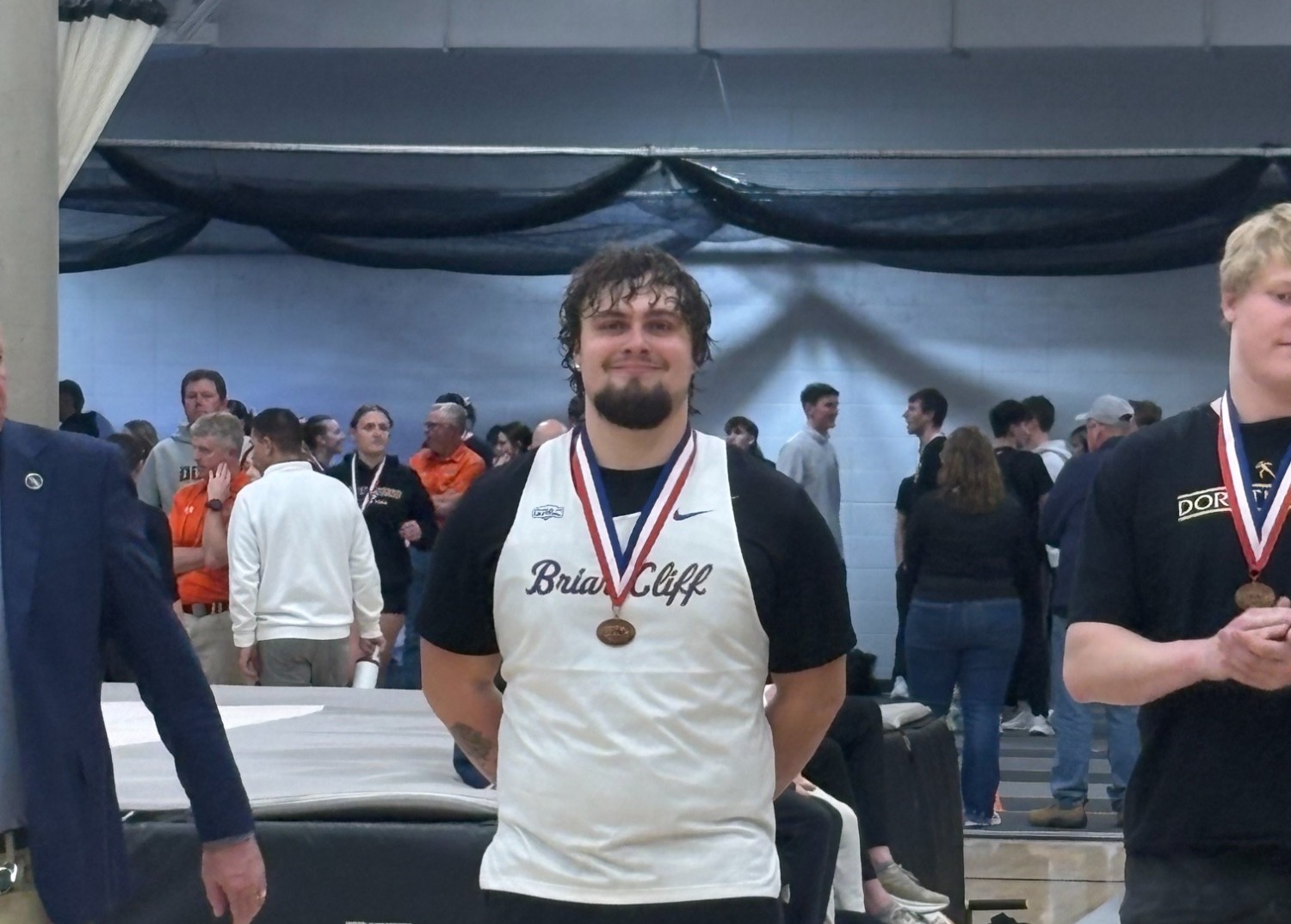 Blake Hogancamp at GPAC Indoor Track and Field Championships