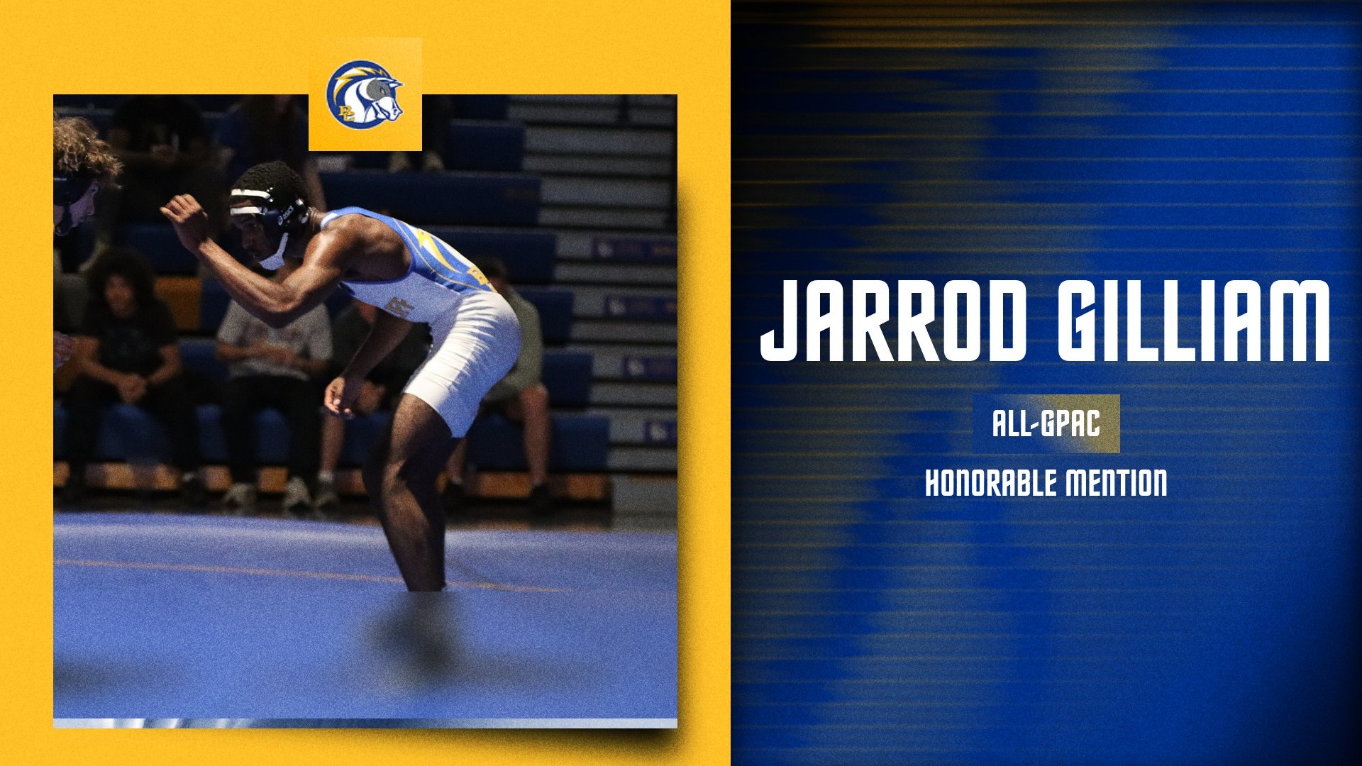 Jarrod Gilliam Honorable Mention All-GPAC