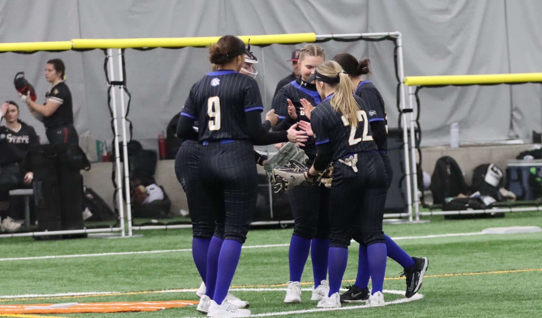 Softball at Dordt Dome 
