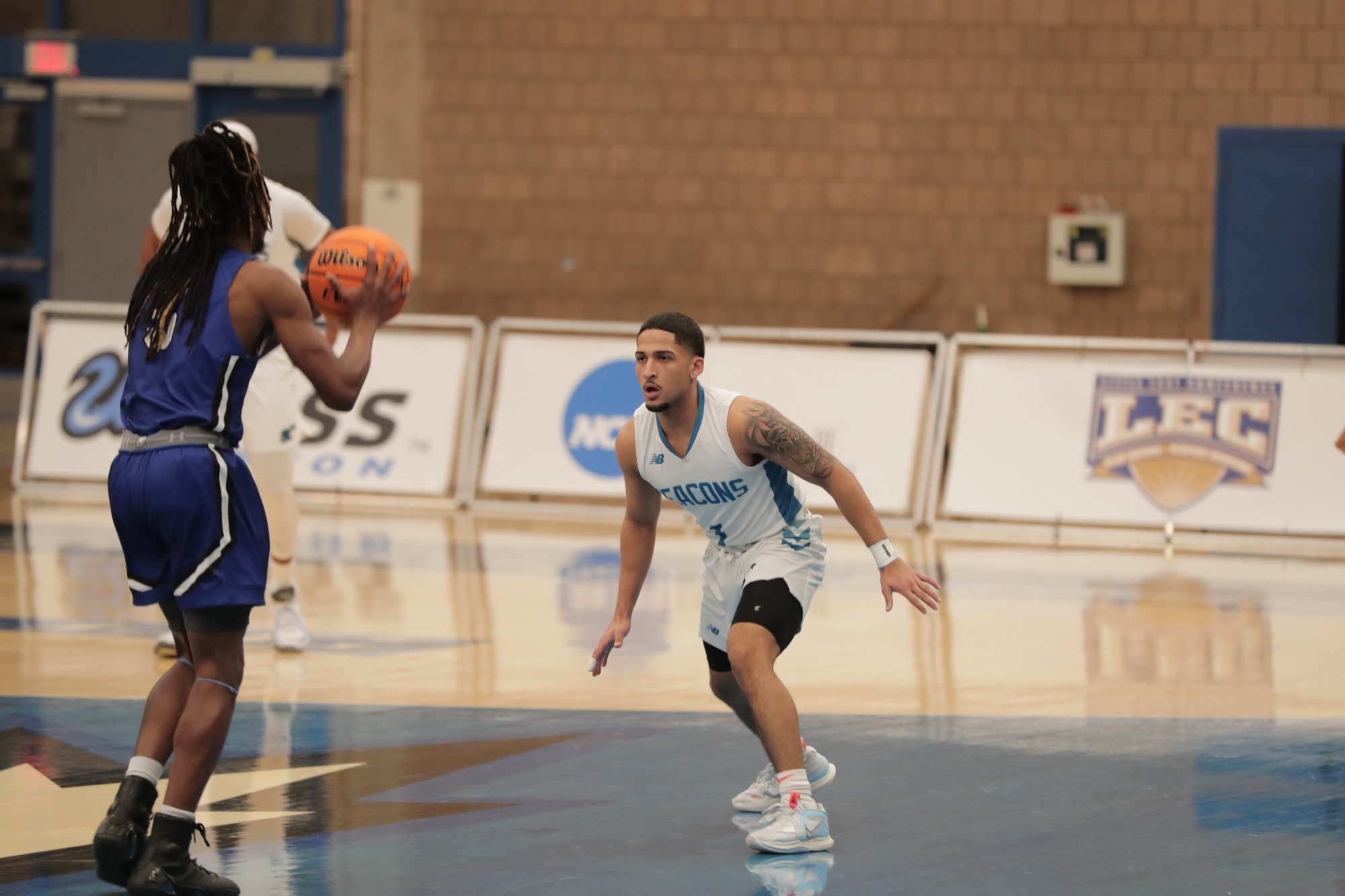 Men's Basketball Faces Road Test, Falls to Eastern Nazarene UMass Boston