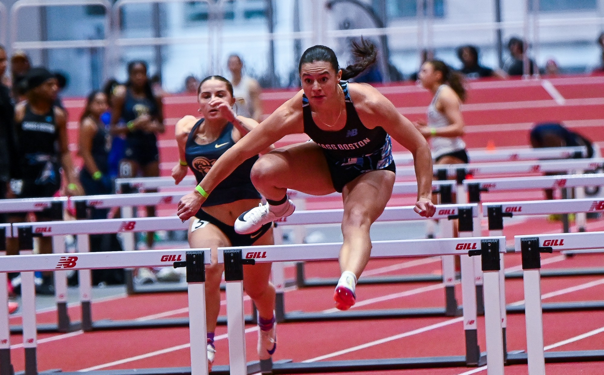 Garceau at Suffolk Ice Breaker
