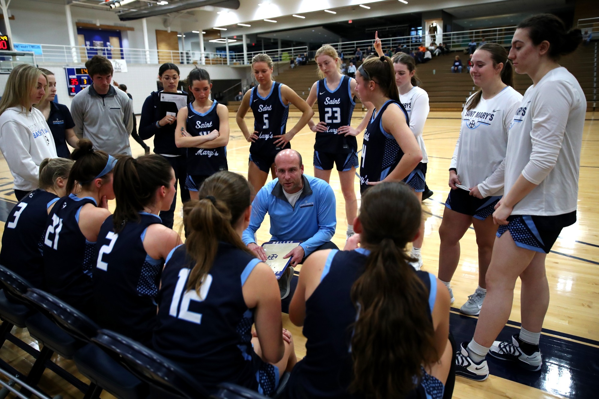 Belles Bench vs Elmhurst