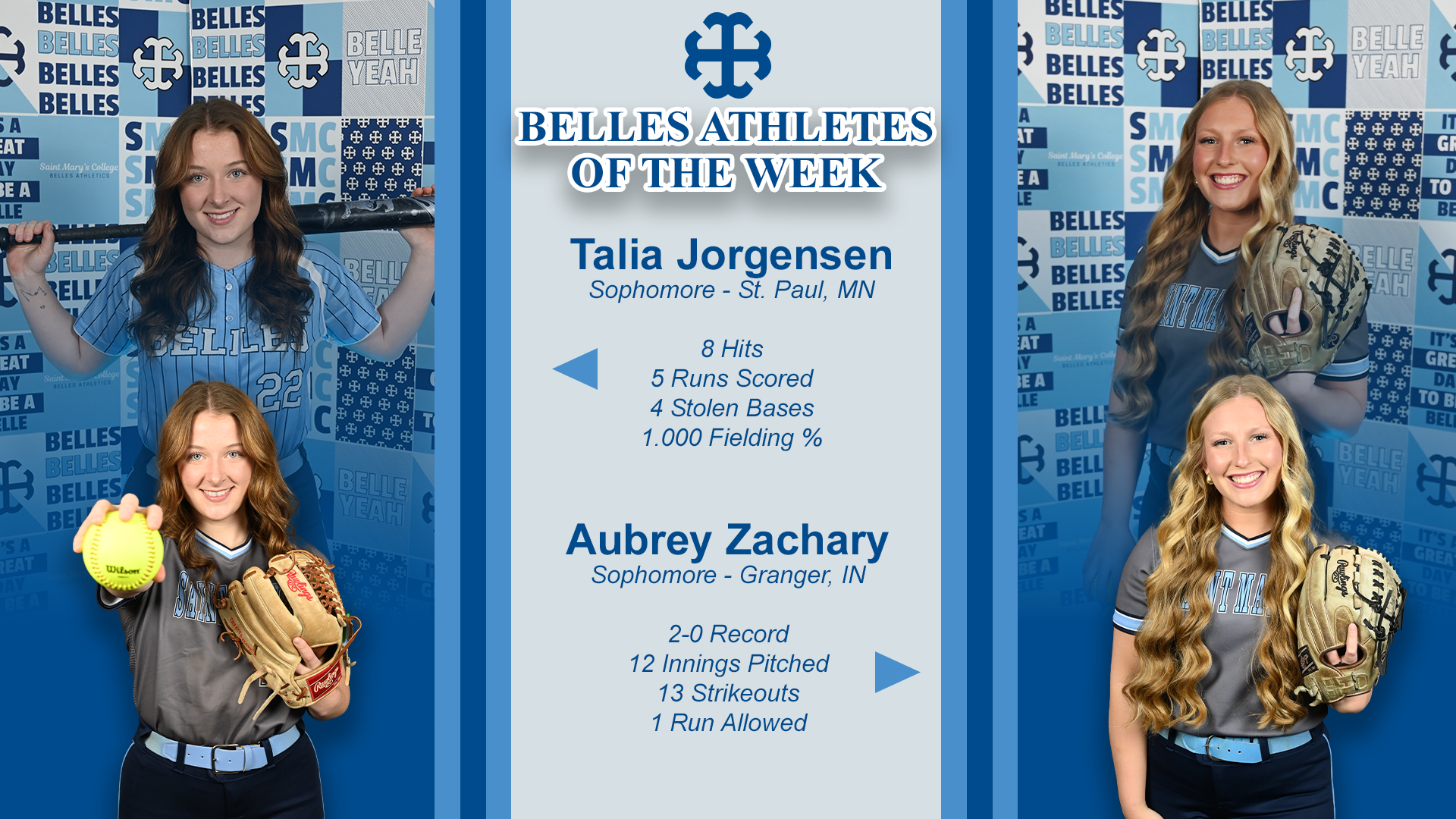 Talia-Aubrey Belles AOTW