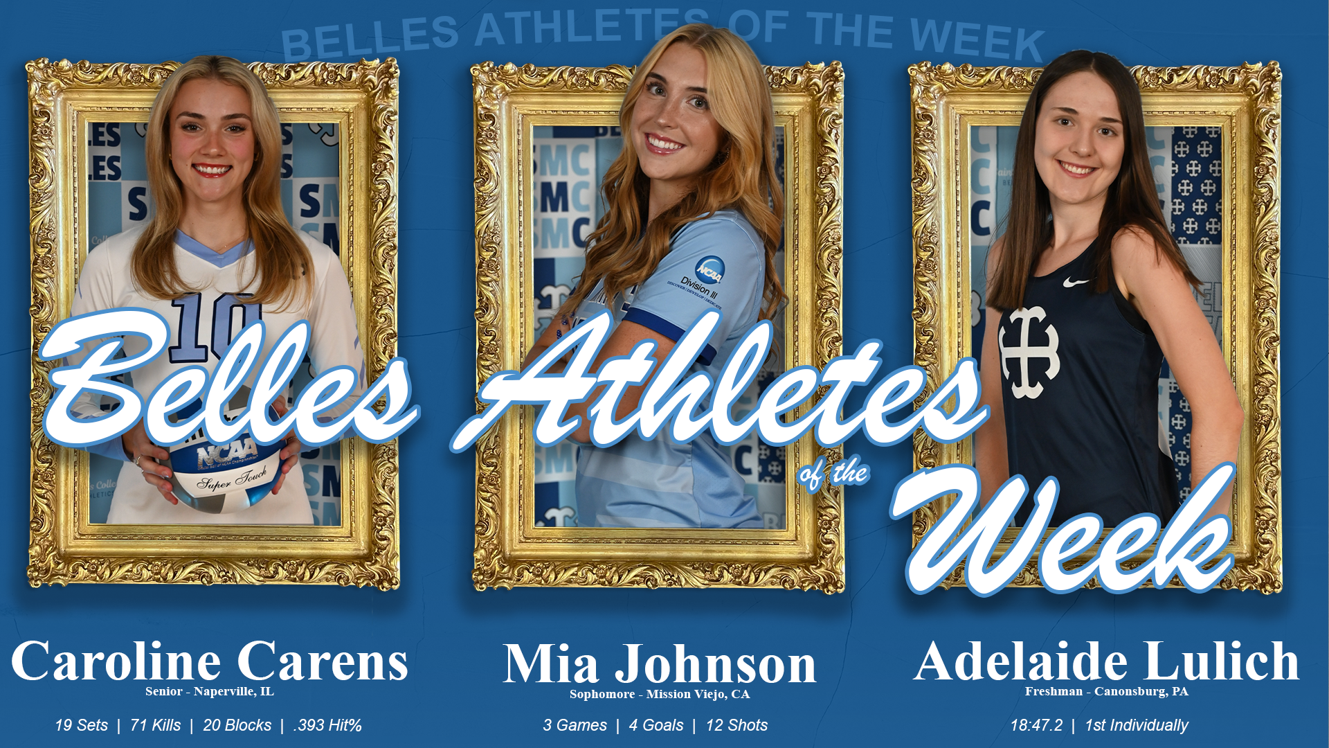 20260909 Belles AOTW