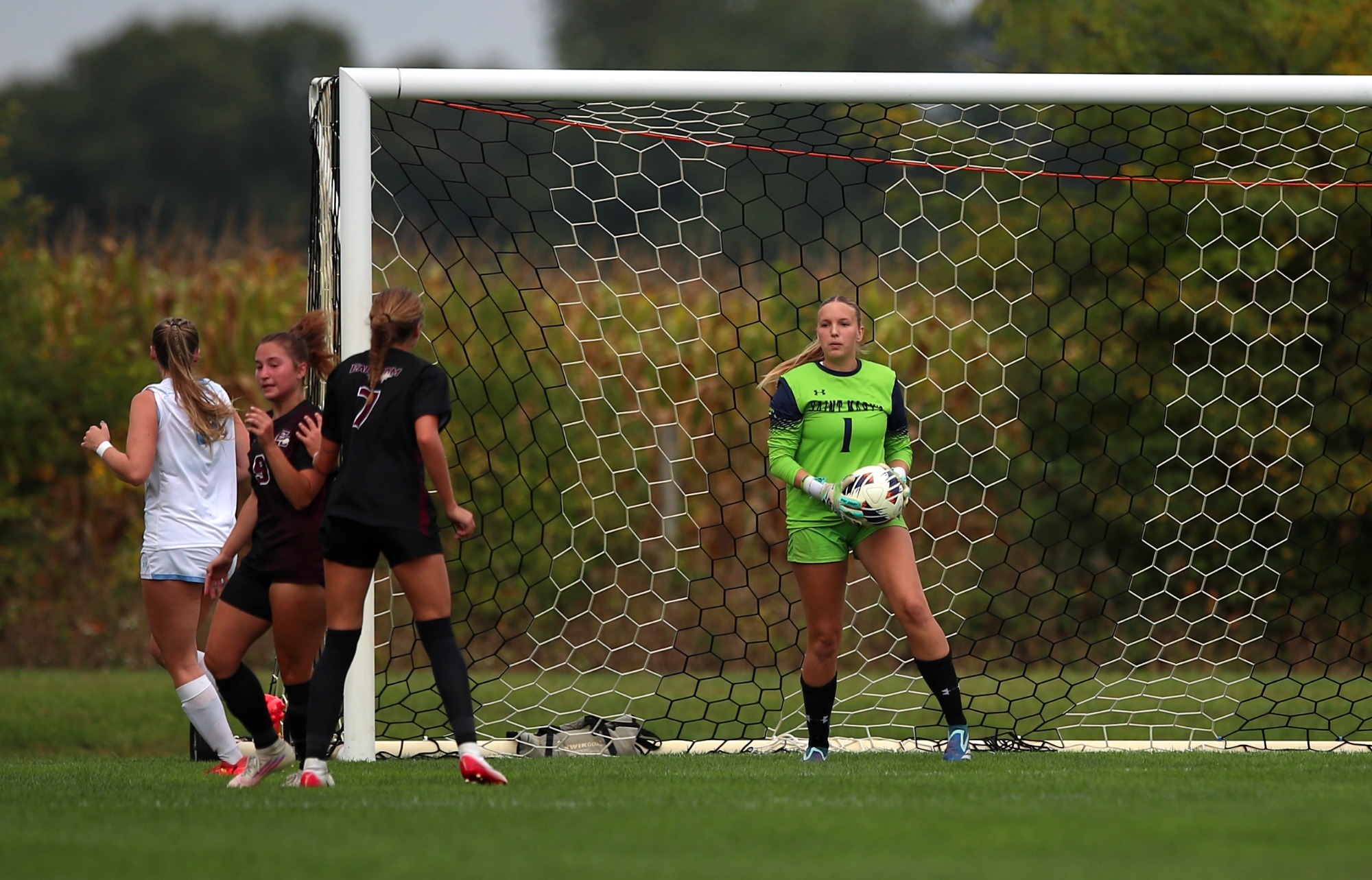Saint Mary’s College Soccer vs. Earlham College at SMC on September 24, 2025 (Photos by Daniel P. Horan)