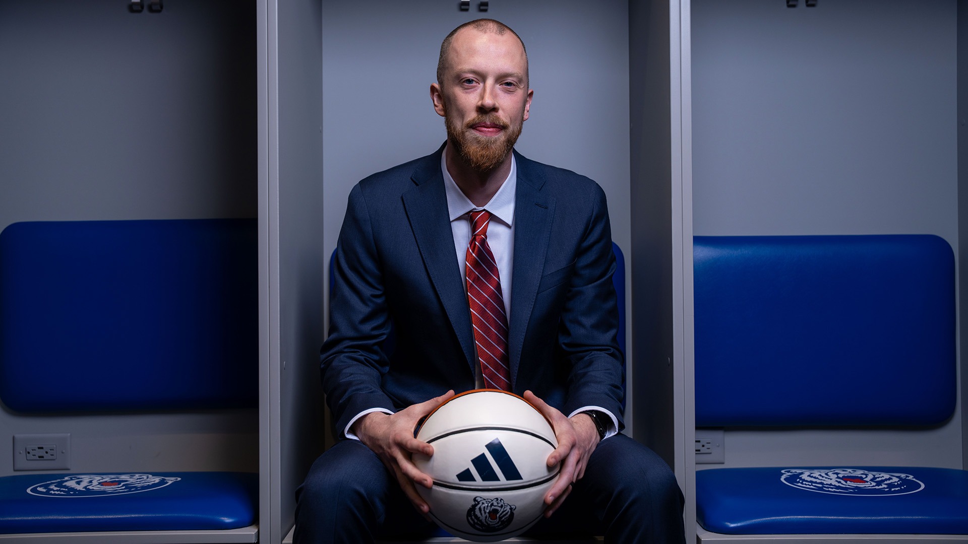 Evan Bradds returns to Belmont as the Men’s Basketball Coach at Belmont University in Nashville, Tennessee April 1, 2026. Photo by Sam Simpkins