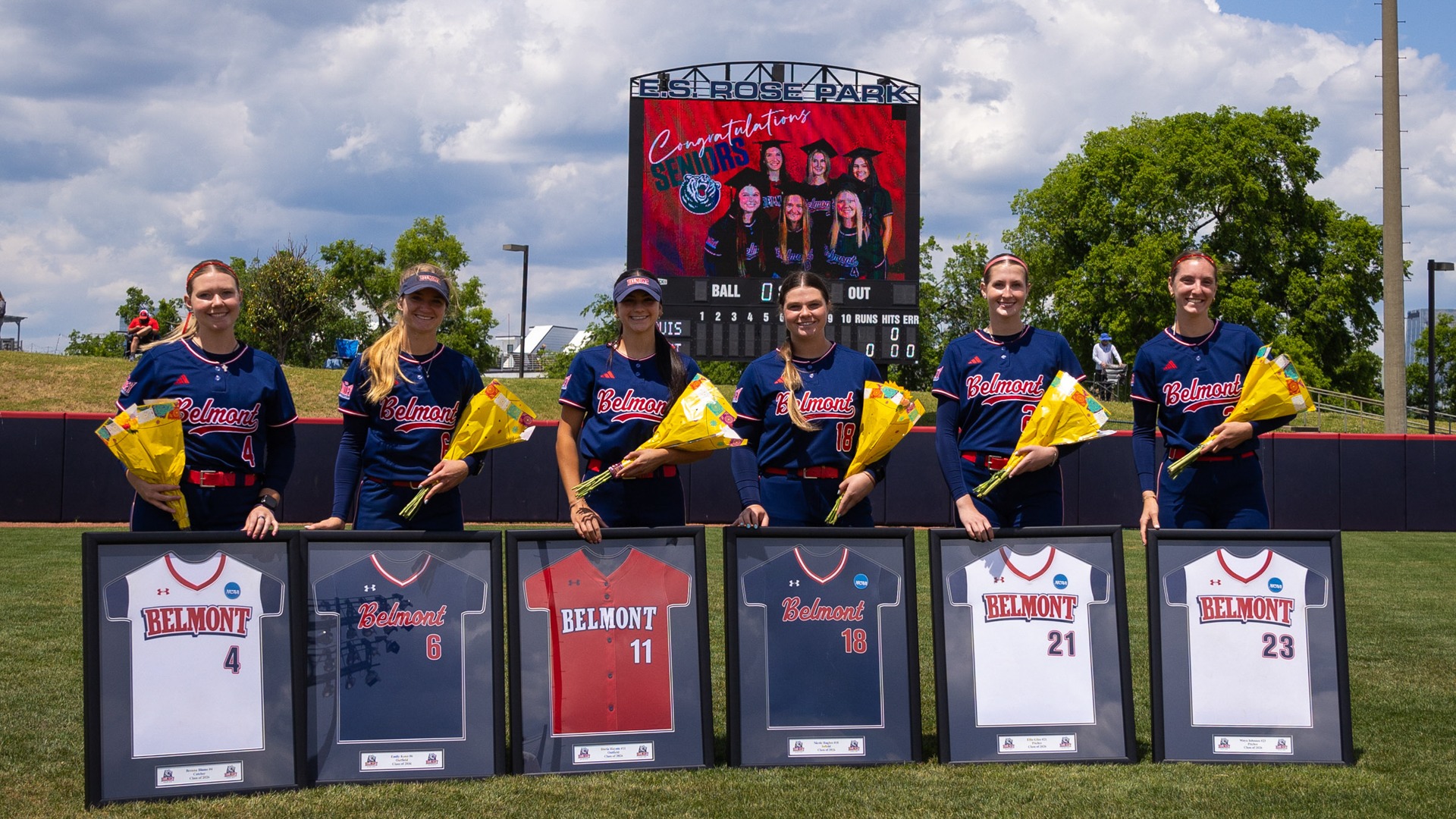 Bruins honor six seniors in final home game of the season 