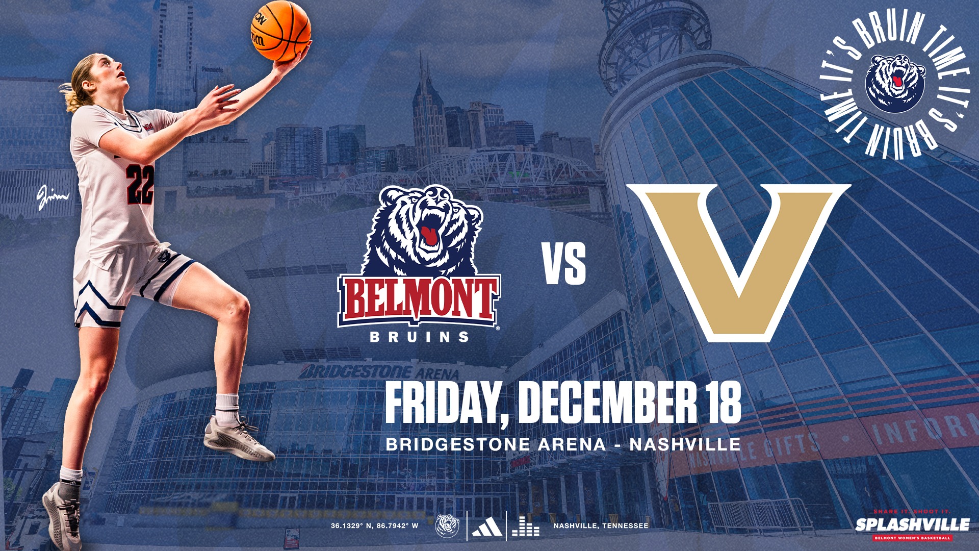 Belmont vs. Vandy at Bridgestone Arena
