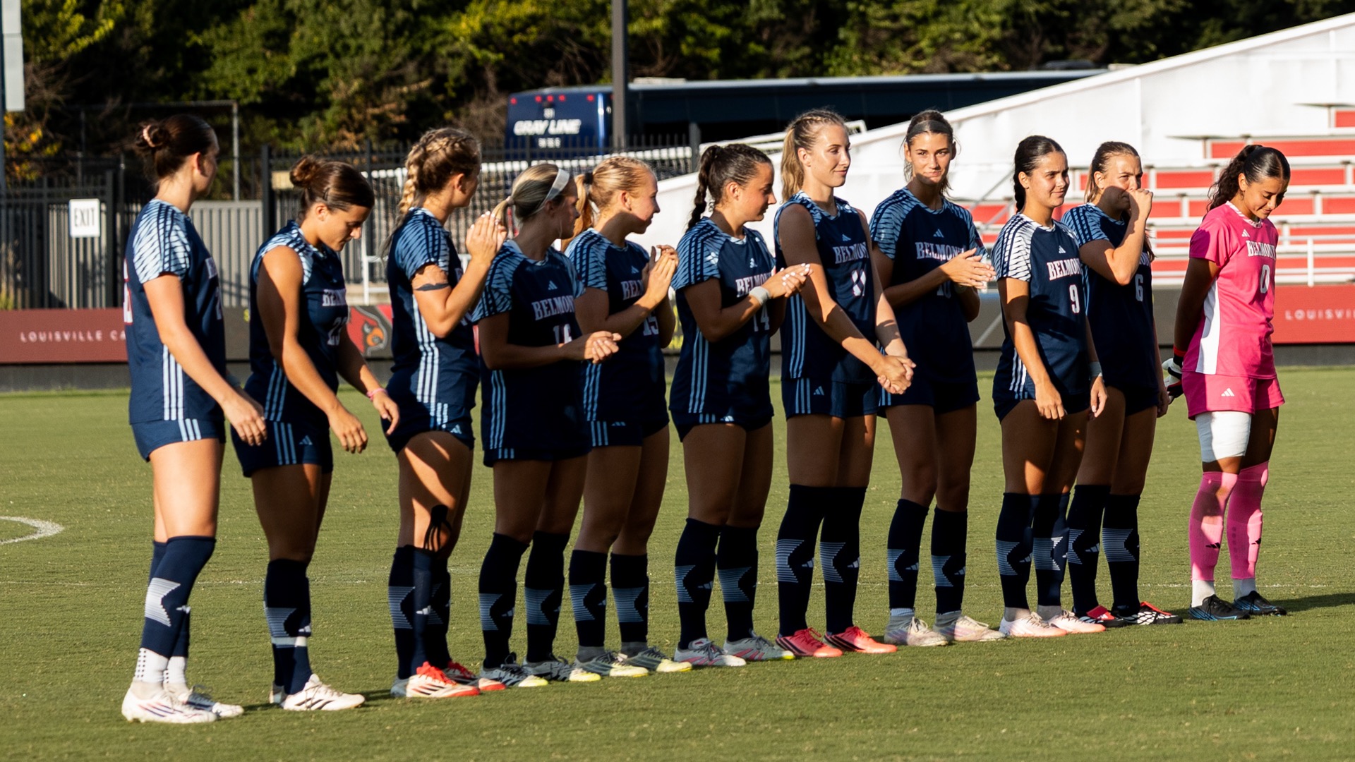 Team Lineup at Louisville