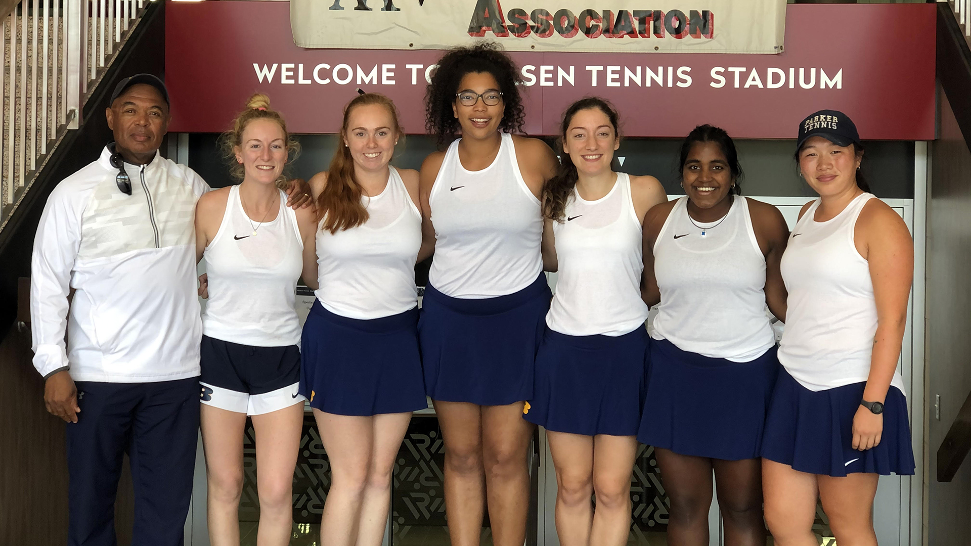 The Bucs' women's tennis team from the MWC Individual Championships