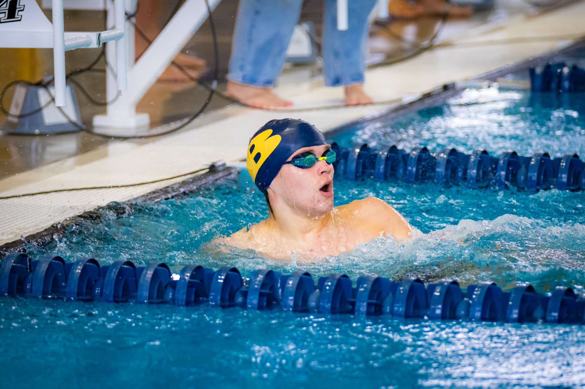 The Beloit Swimming and Diving team hosts a meet on Friday, November 22, 2024.